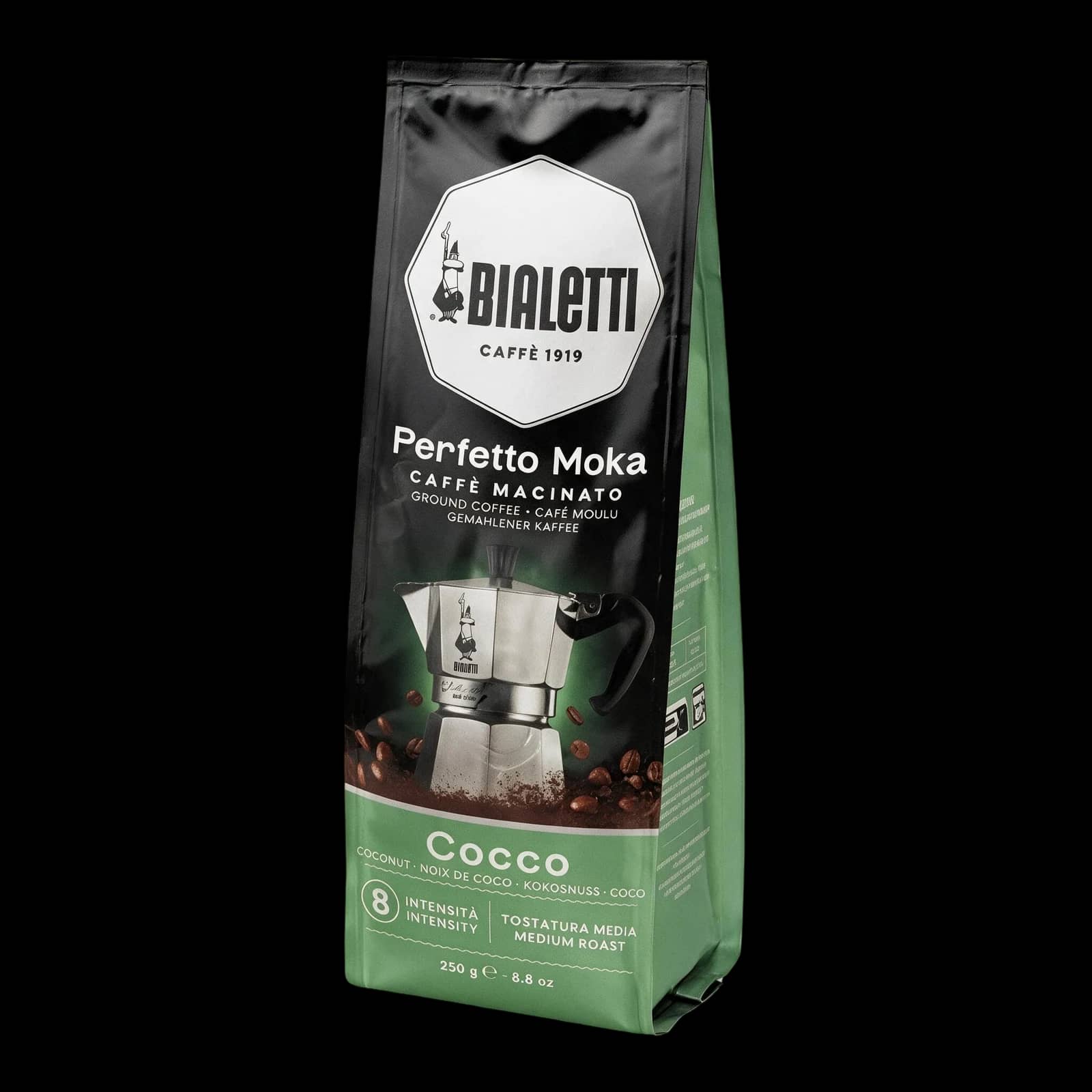 Bialetti Perfetto Moka Cocco Macinato