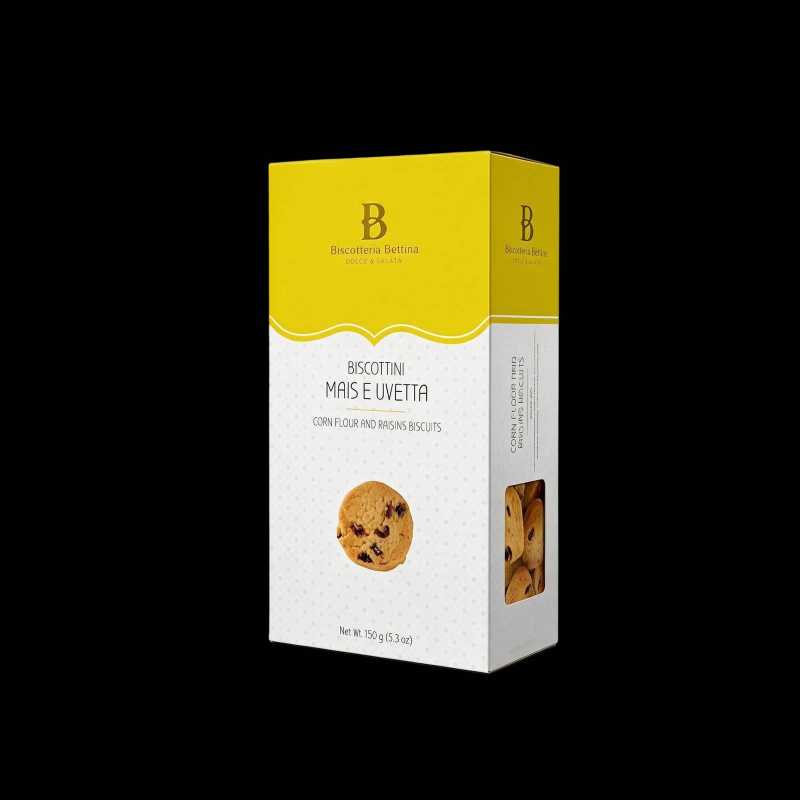 Biscotteria Bettina Corn and Raisin Biscuits | Dolci