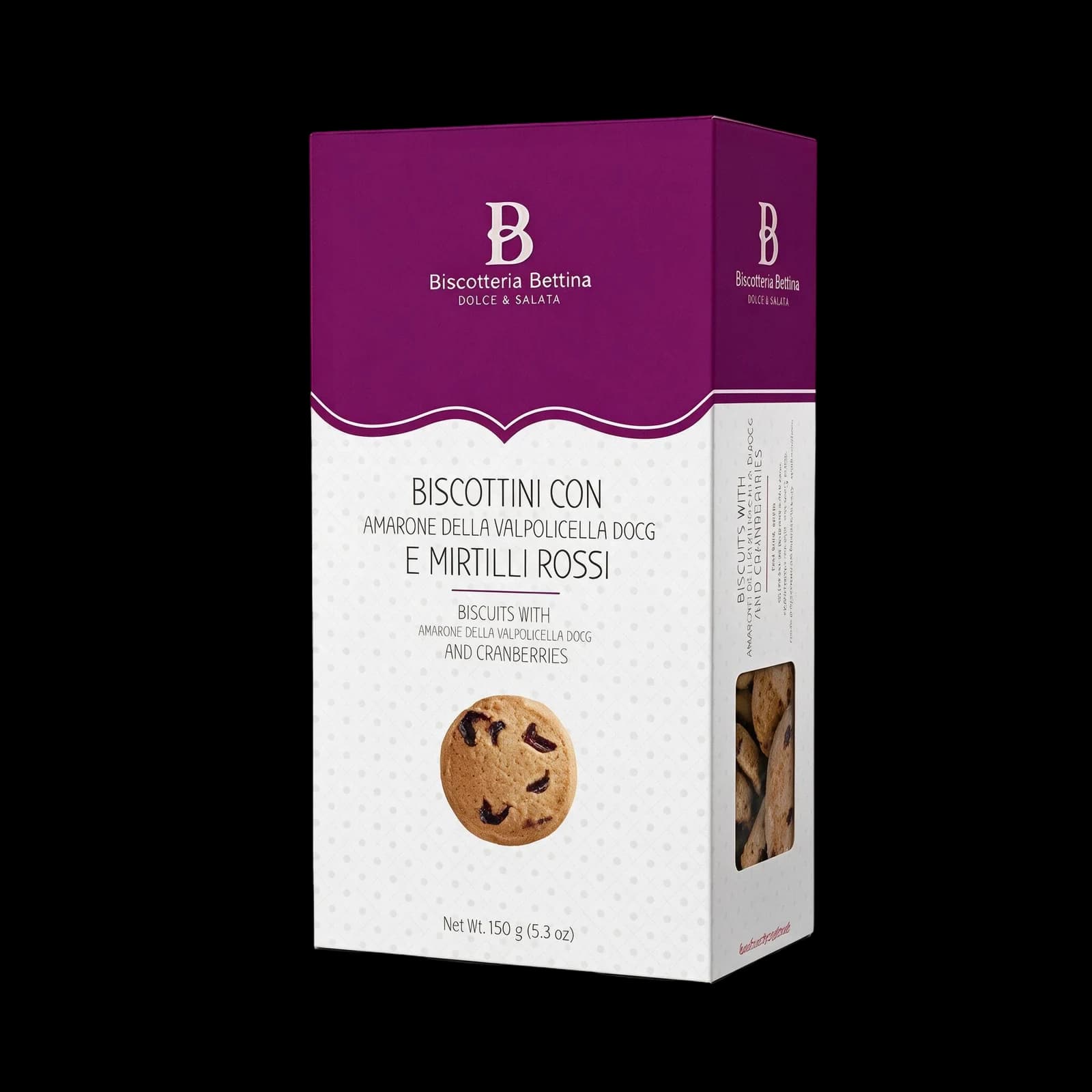 Biscotteria Bettina Biscotti Amarone e Mirtilli | Dolci, immagine 1