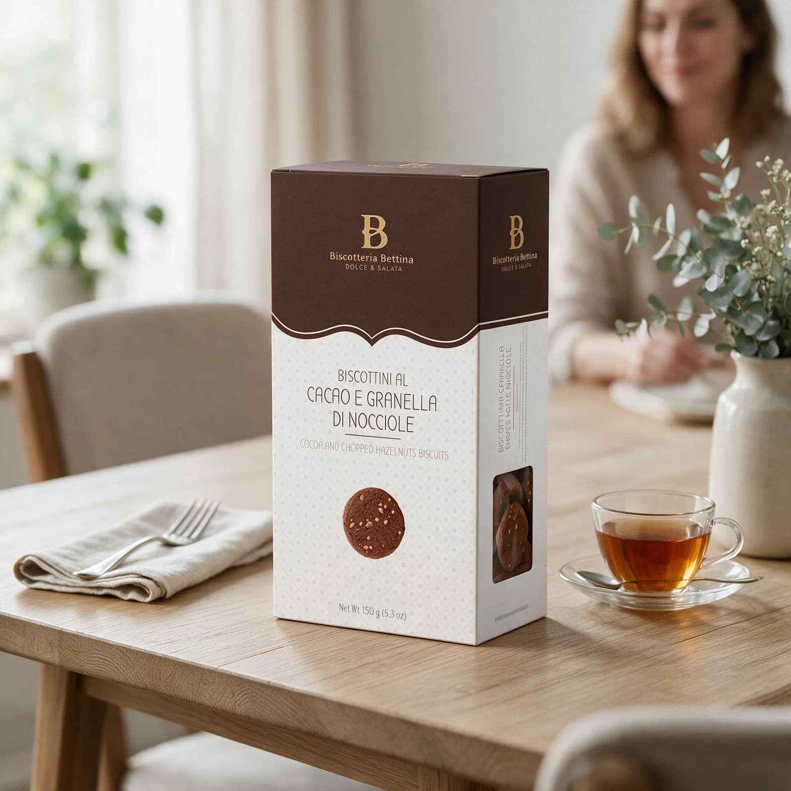 Biscotteria Bettina Biscotti Cacao e Nocciole | Dolci, immagine 2