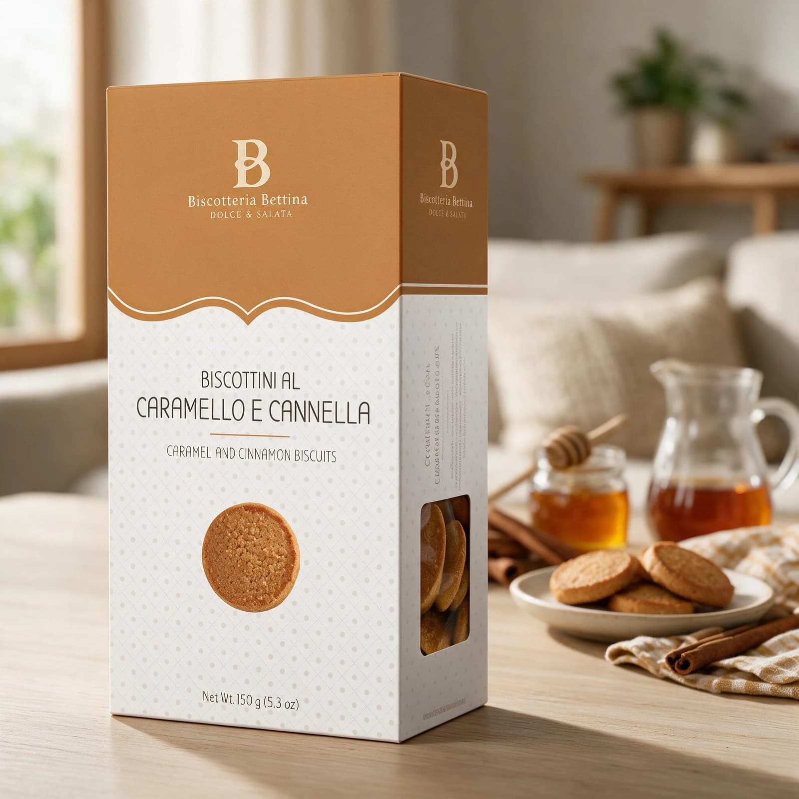 Biscotteria Bettina Biscotti Caramello e Cannella | Dolci, immagine 3
