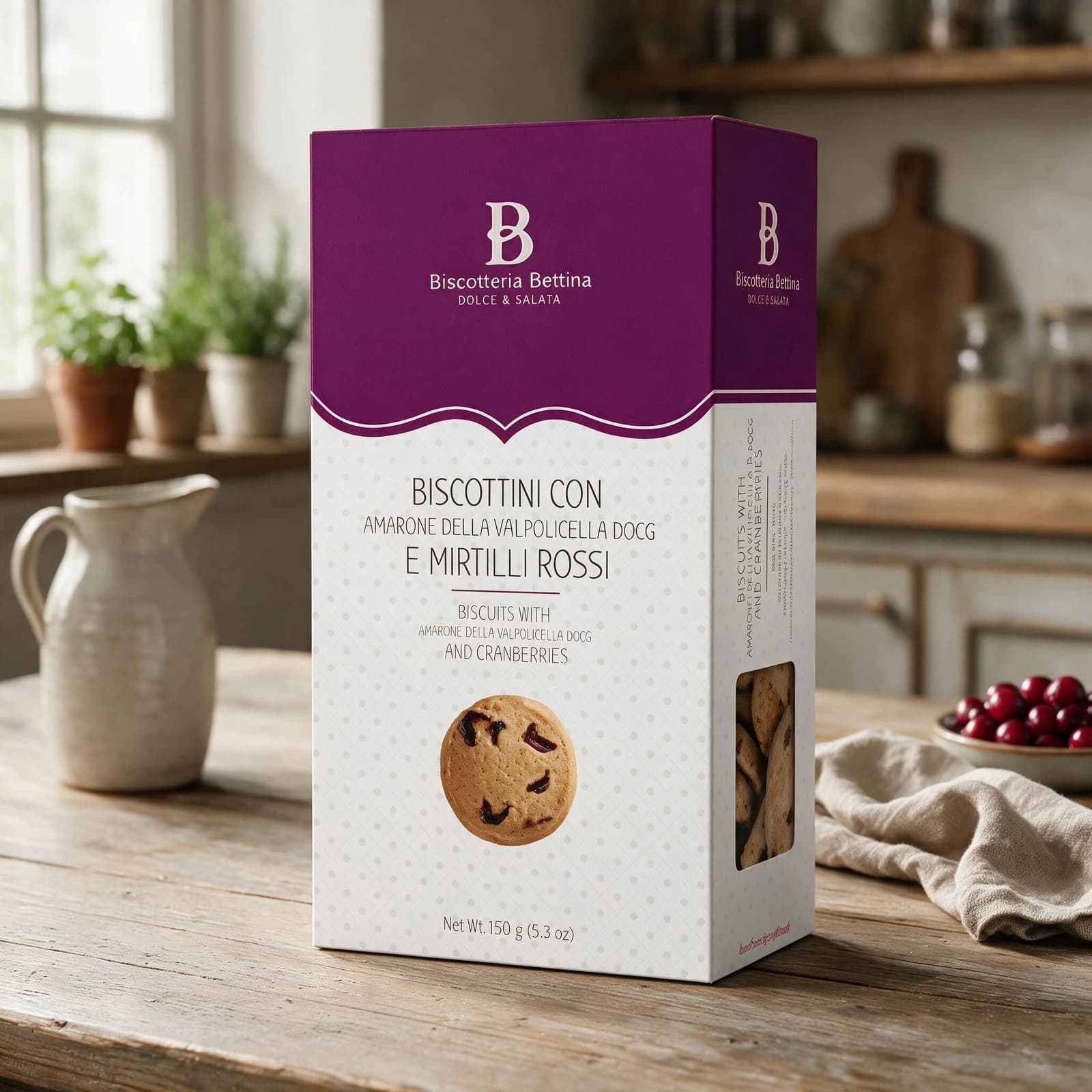 Biscotteria Bettina Biscotti Amarone e Mirtilli | Dolci, immagine 3