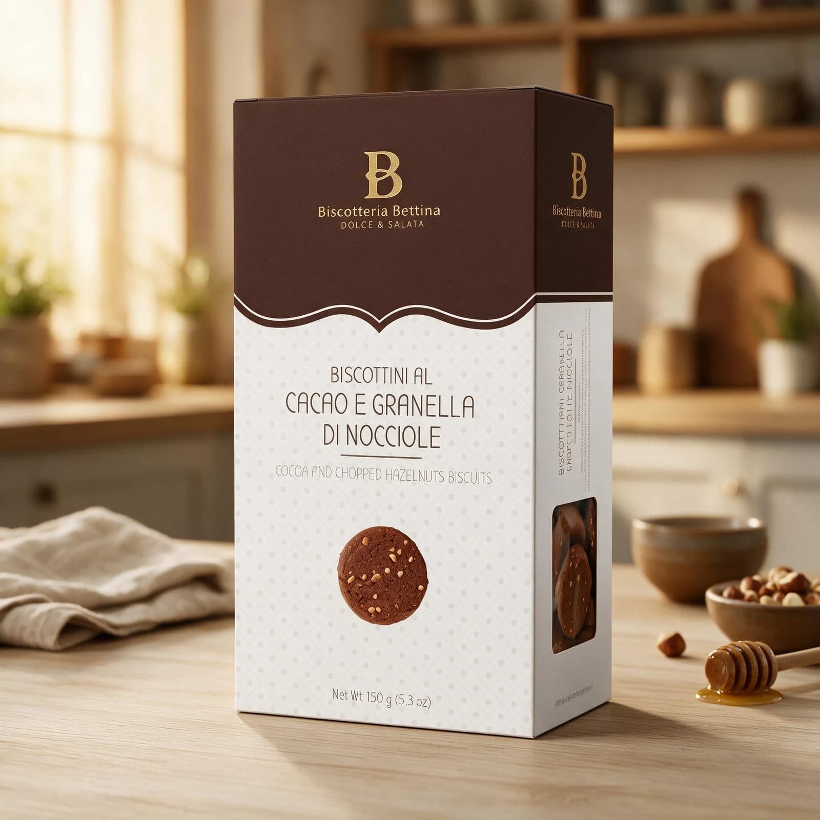 Biscotteria Bettina Biscotti Cacao e Nocciole | Dolci, immagine 3