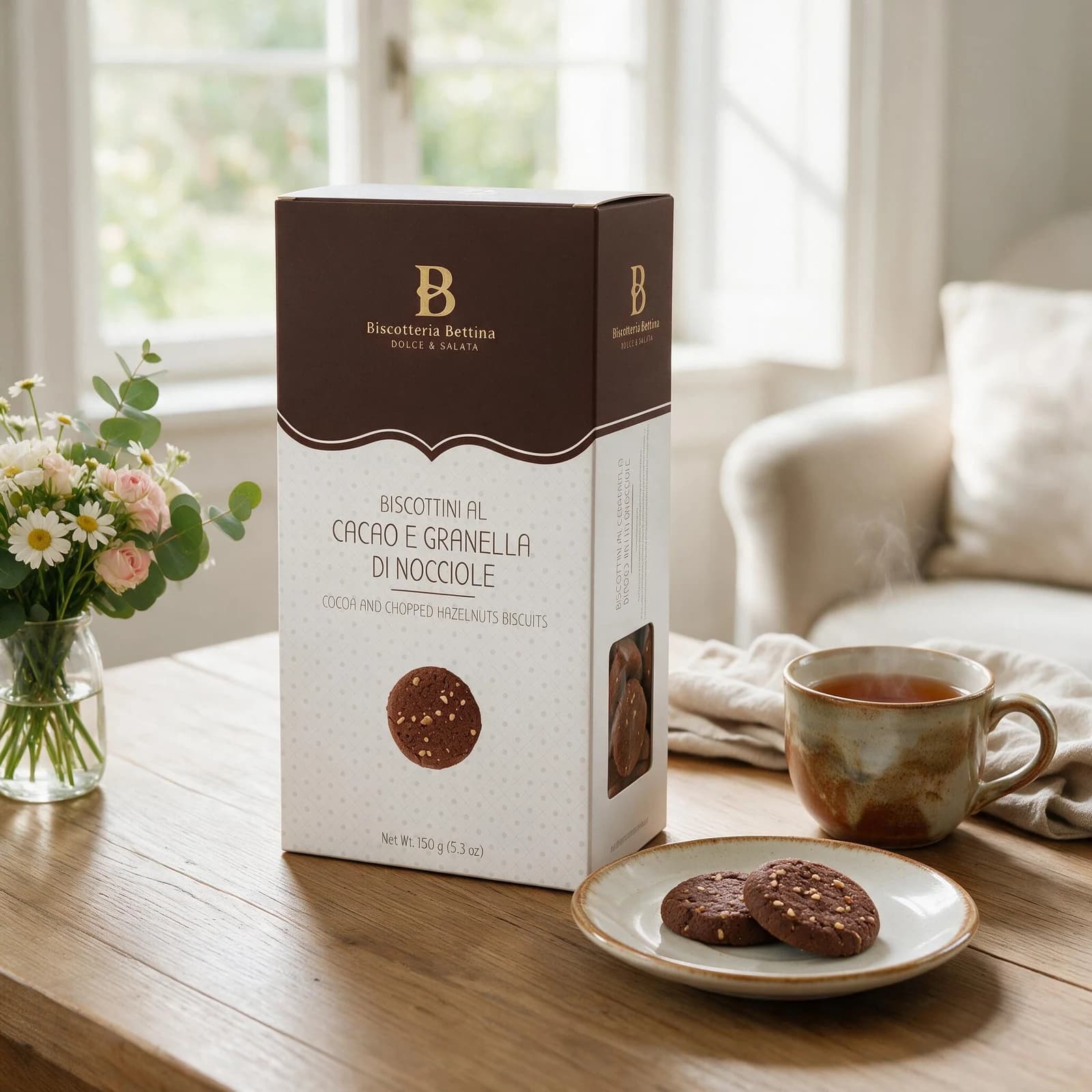 Biscotteria Bettina Biscotti Cioccolato e Nocciole | Dolci, immagine 2