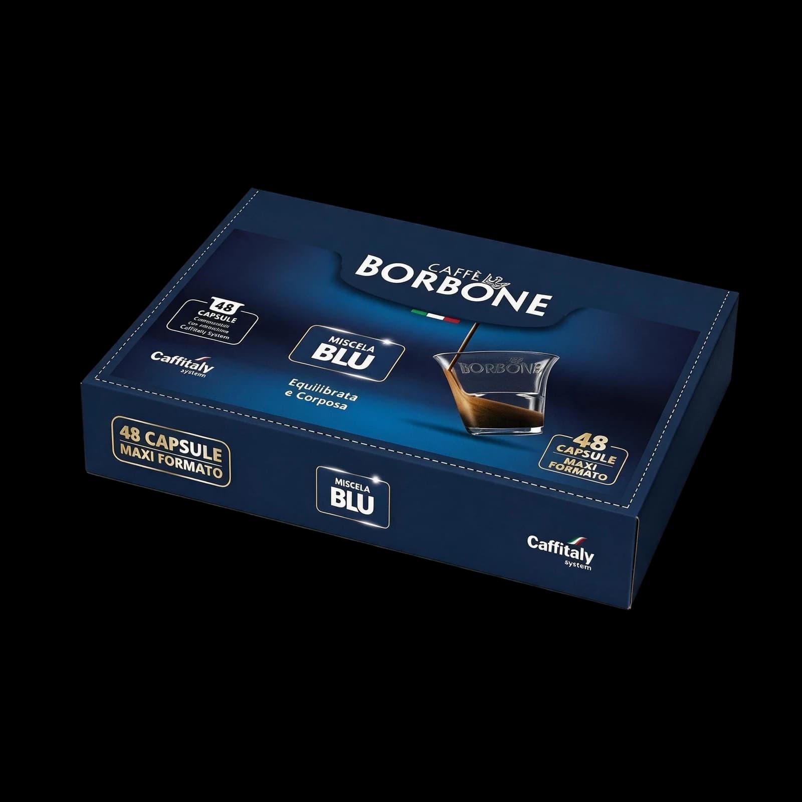 Borbone Blu 48 Capsules | Caffitaly, image 1