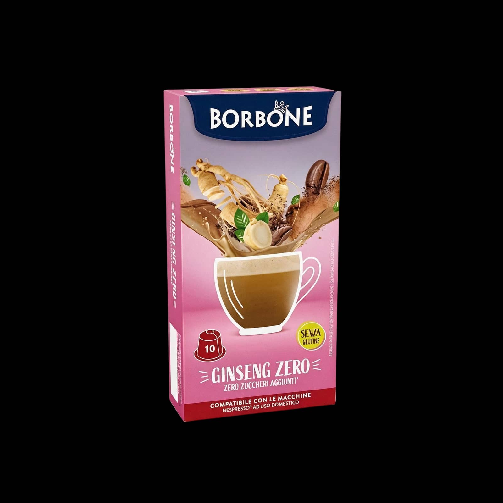 Borbone Ginseng Zero 10 Capsules | Nespresso