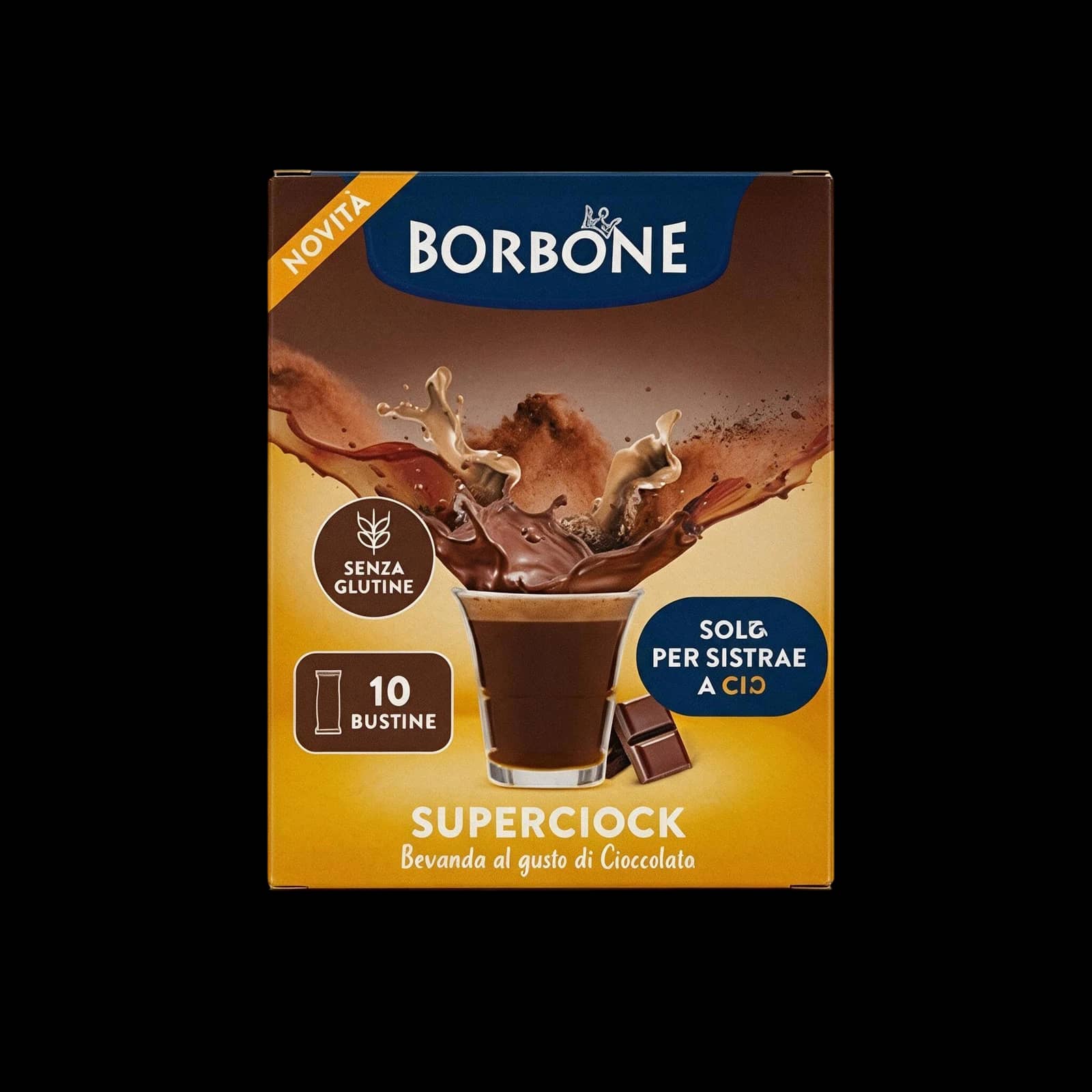 Borbone Superciok Bevanda al Cioccolato Bustine