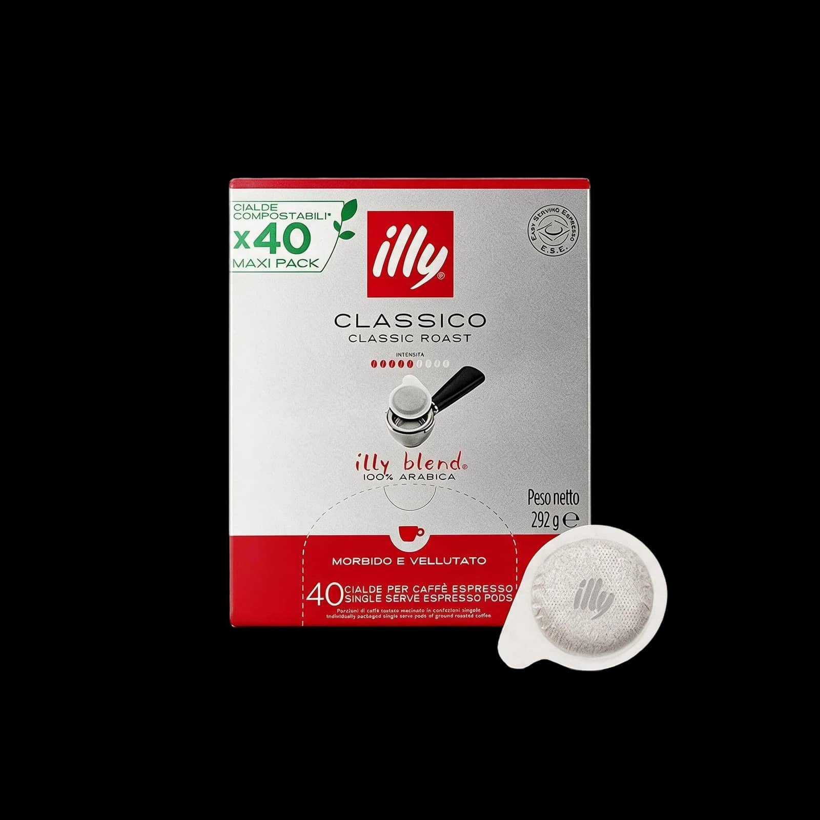 Illy Classico 40 Pods | ESE 44mm