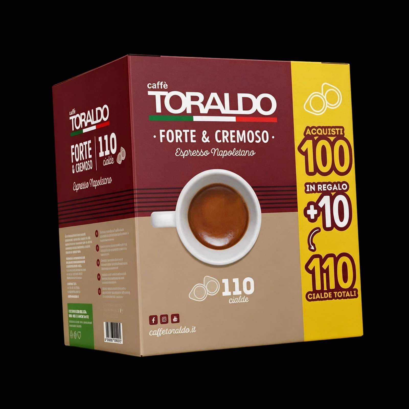 Toraldo Forte e Cremoso 110 Pods | ESE 44mm