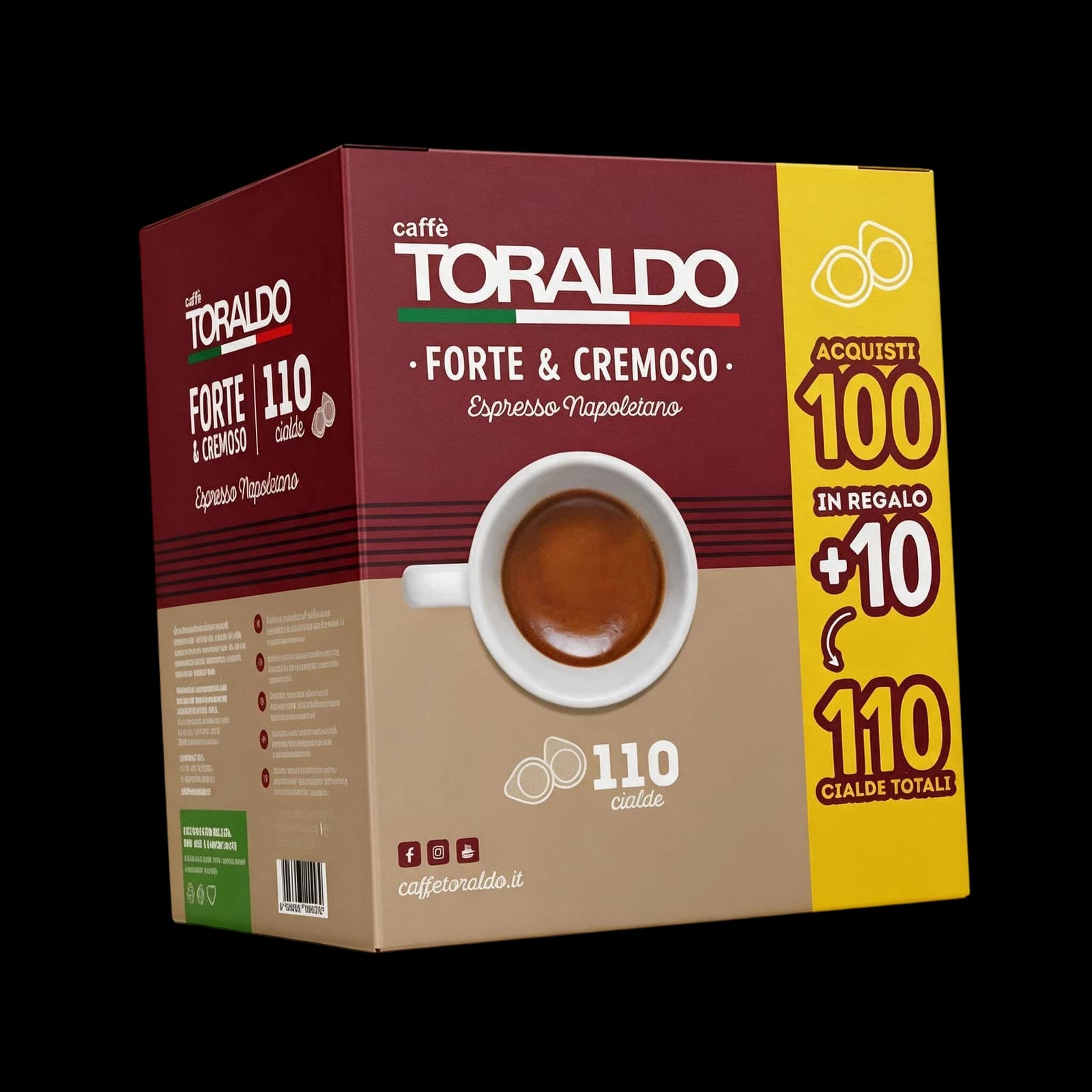 Toraldo Forte e Cremoso 110 Pods | ESE 44mm, image 1