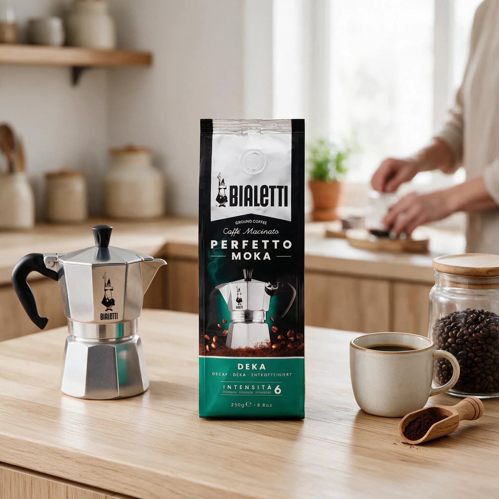 Bialetti Perfetto Moka Decaffeinato Macinato, immagine 2
