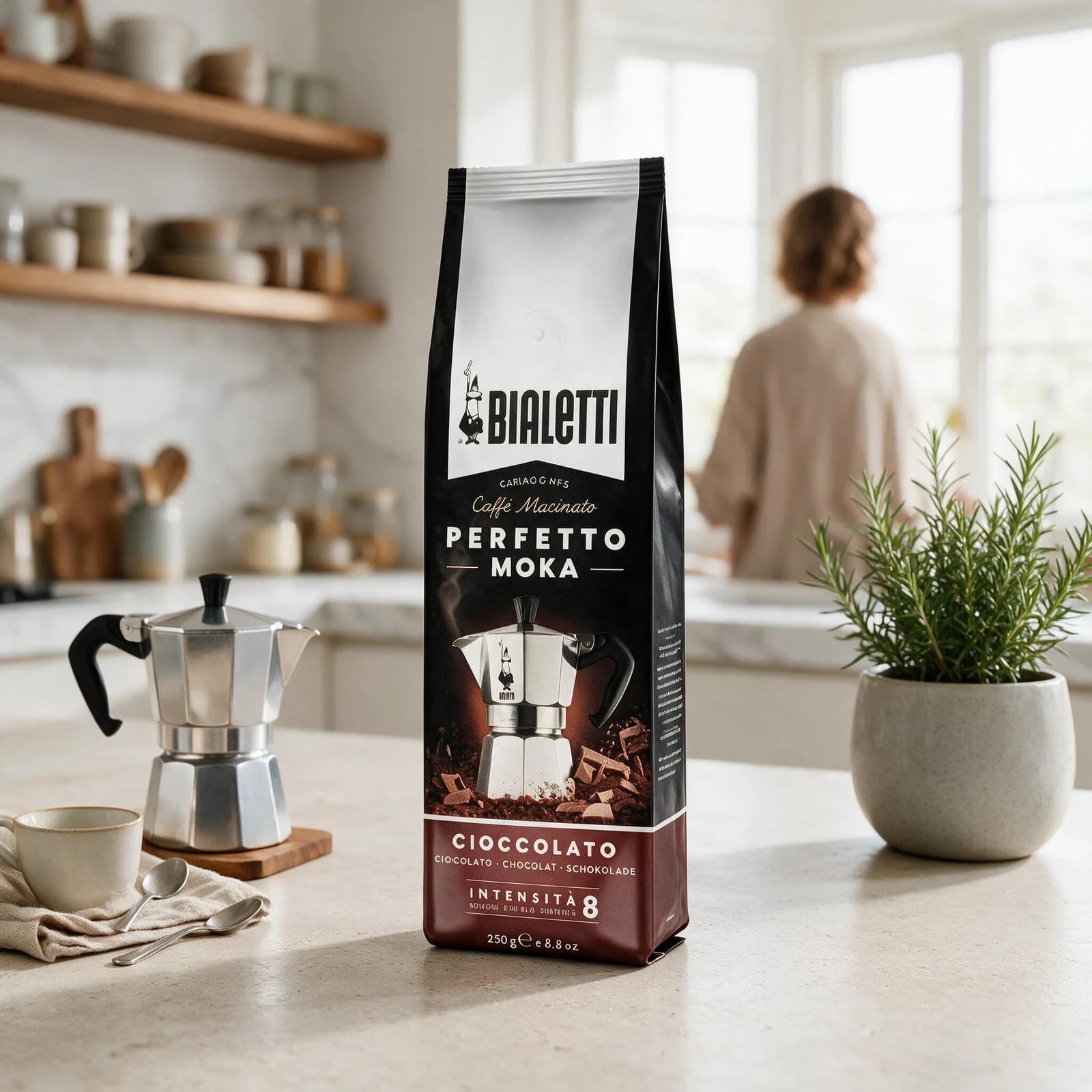 Bialetti Perfetto Moka Cioccolata Macinato, immagine 2