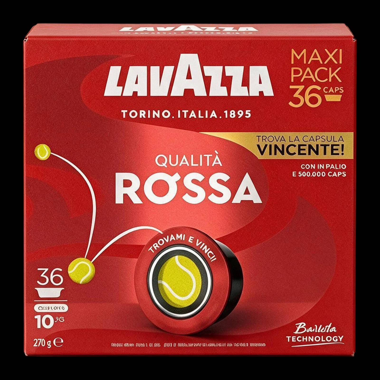 Lavazza Qualità Rossa 36 Capsules | Lavazza A Modo Mio