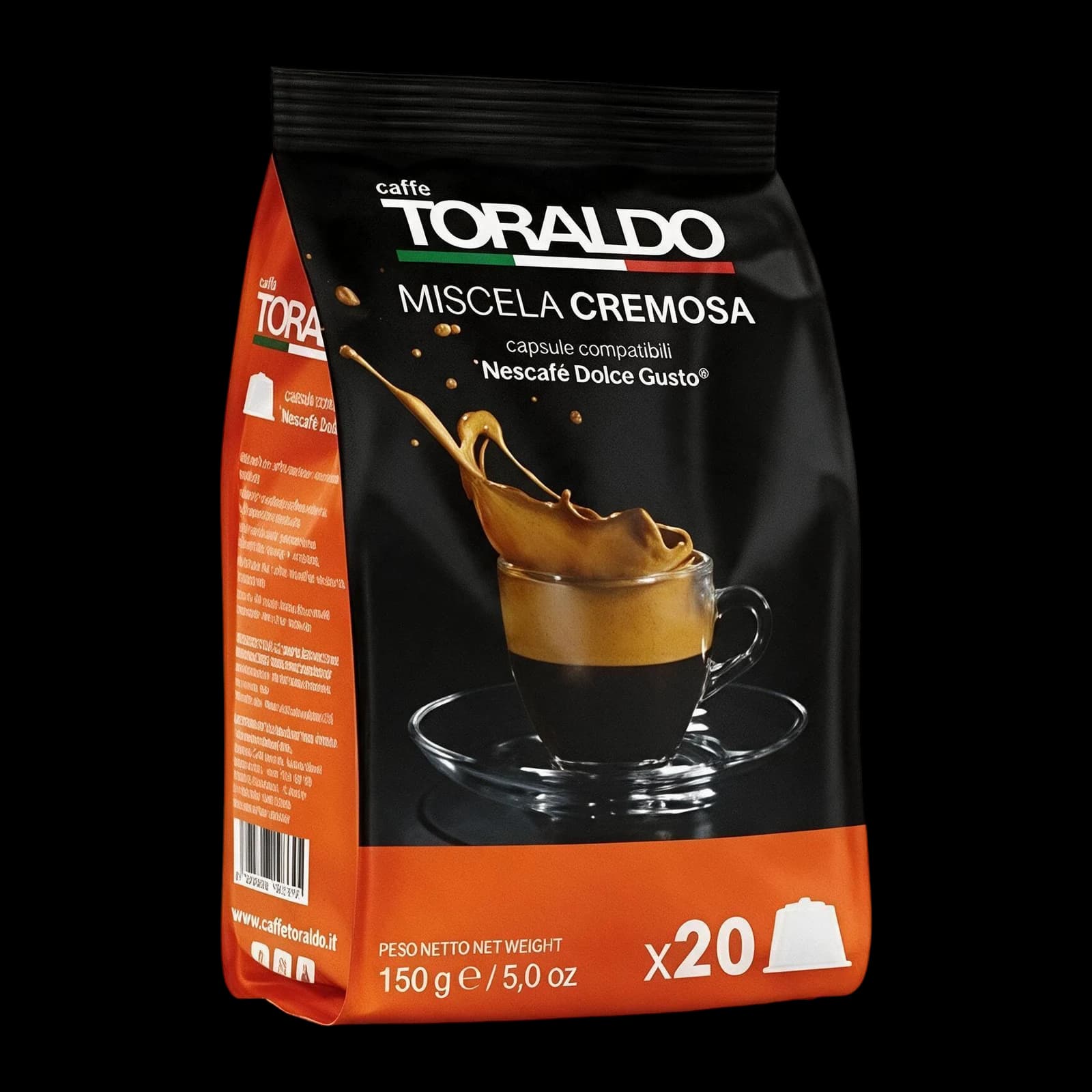 Toraldo Cremosa 20 Capsules | Dolce Gusto, image 1