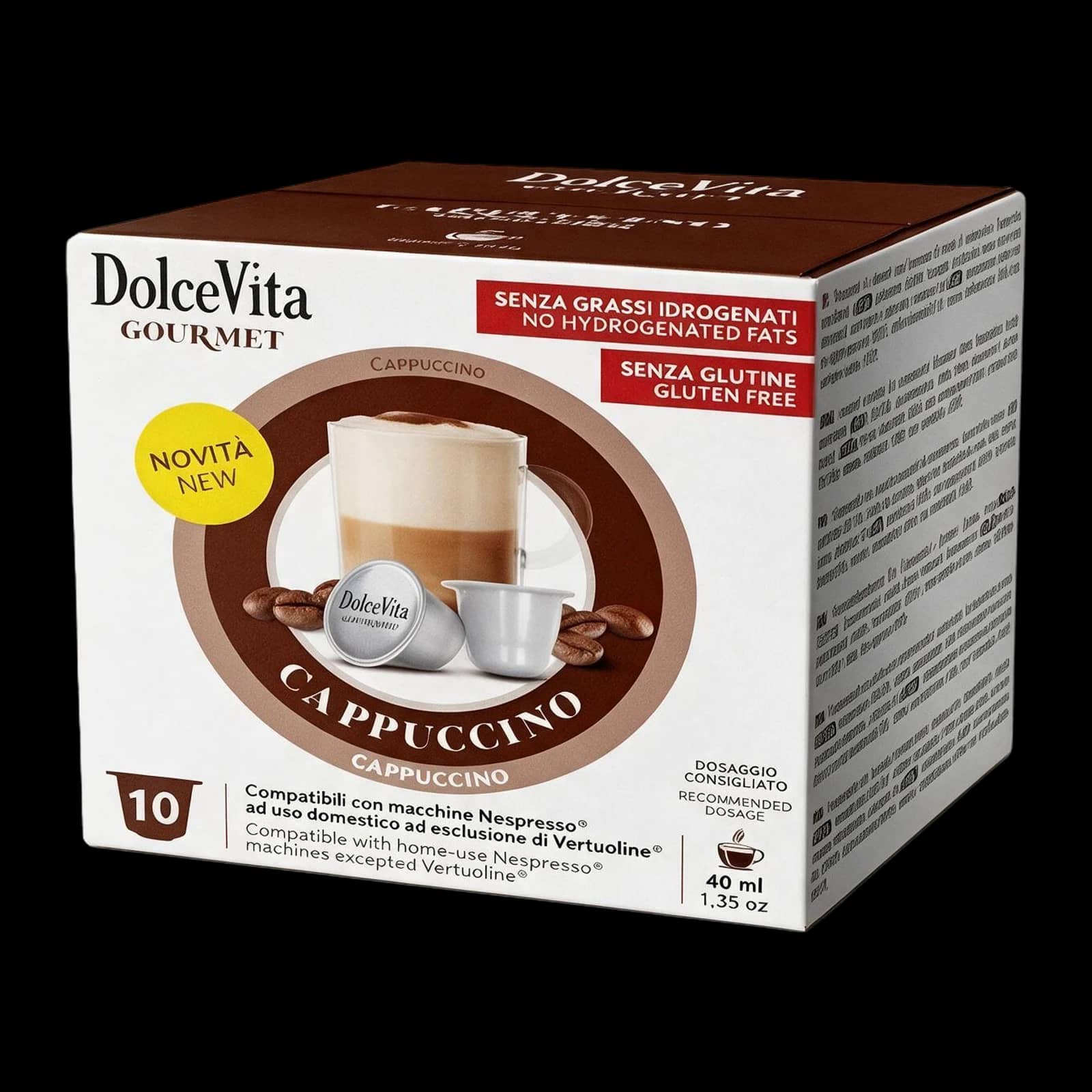 Dolce Vita Cappuccino 10 Capsules | Nespresso