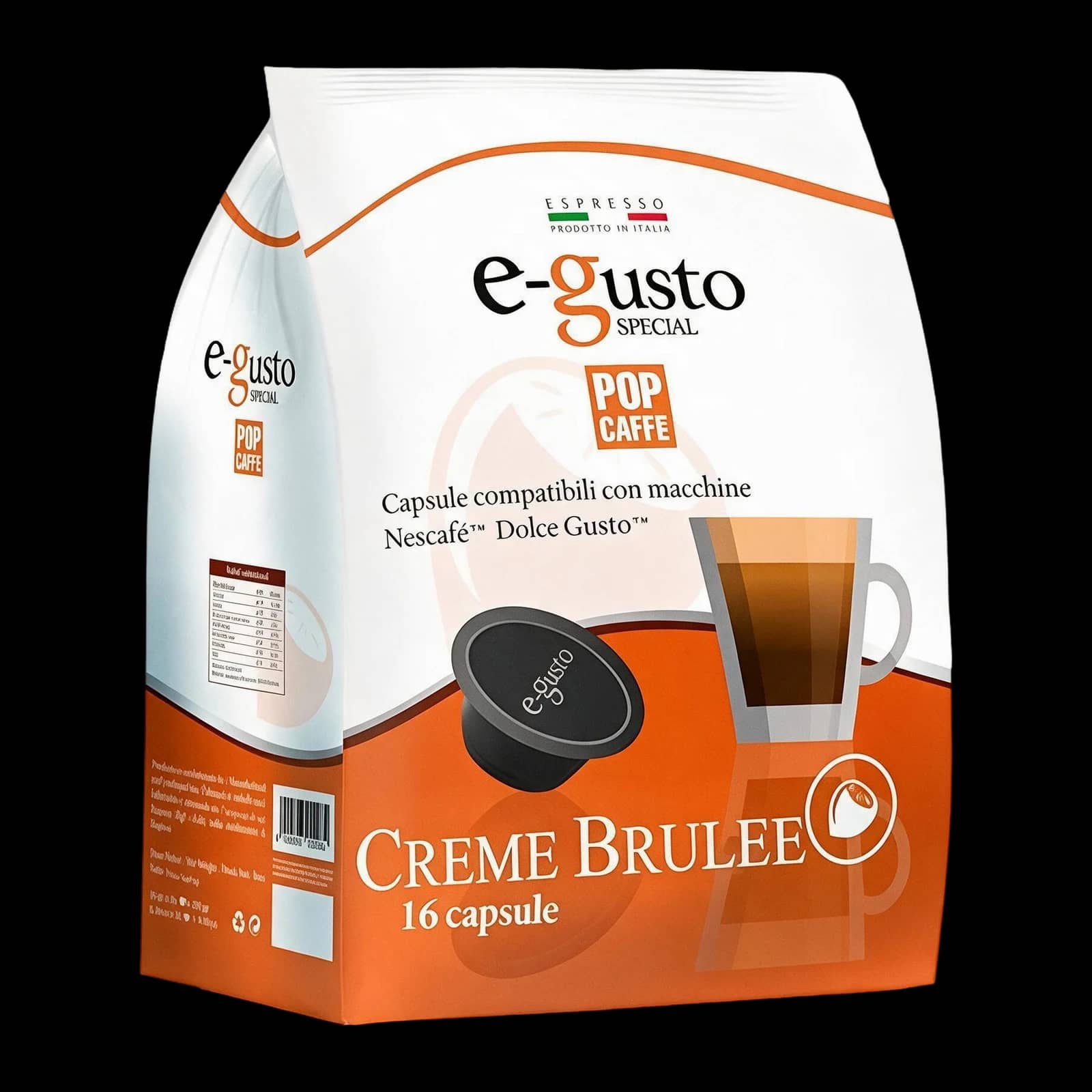 Pop Caffè Creme Brulée Capsule | Dolce Gusto