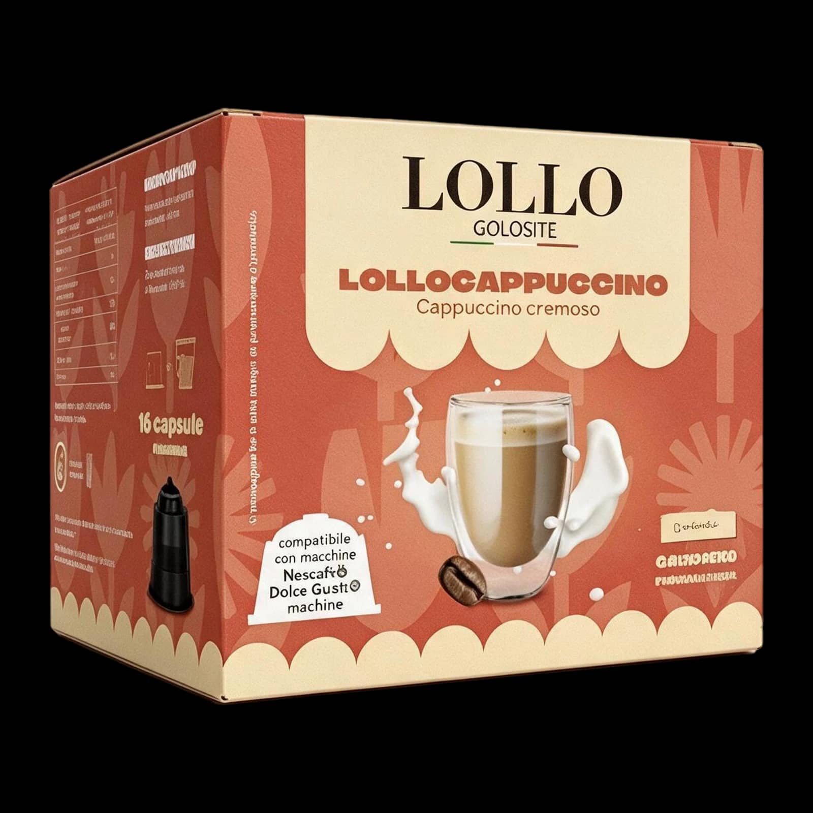 Lollo Cappuccino Capsule | Dolce Gusto