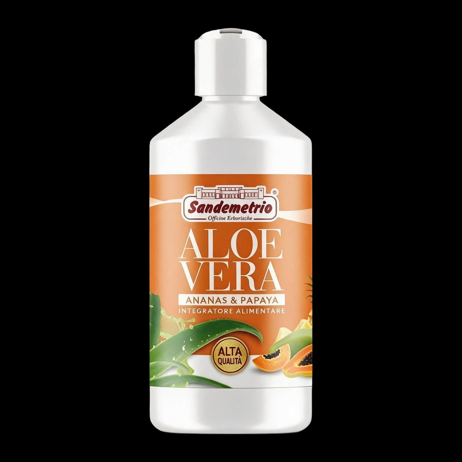 SanDemetrio Bevanda Aloe Vera Ananas e Papaia 1L Brick, immagine 1