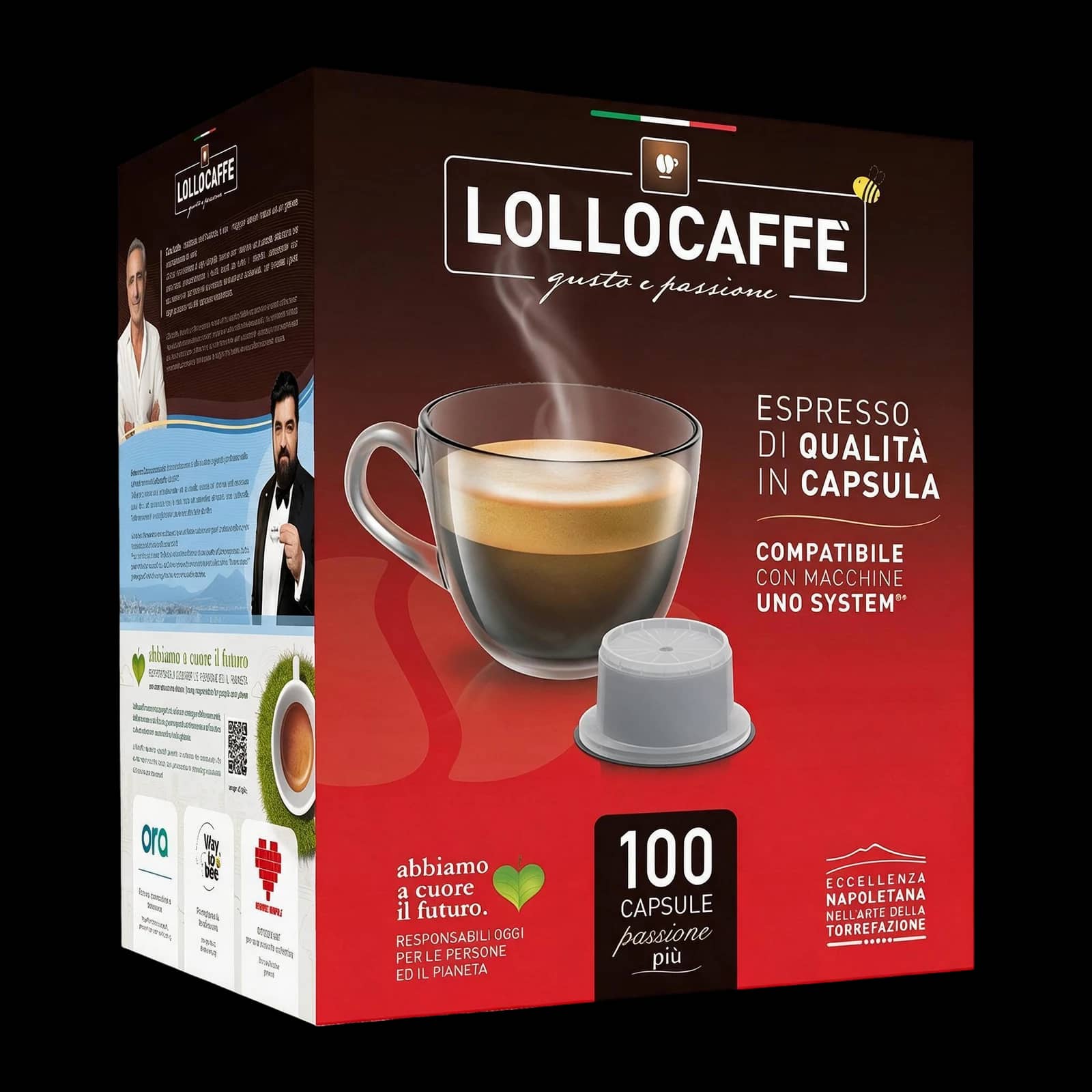 Lollo Miscela Oro 100 Capsules | Uno System
