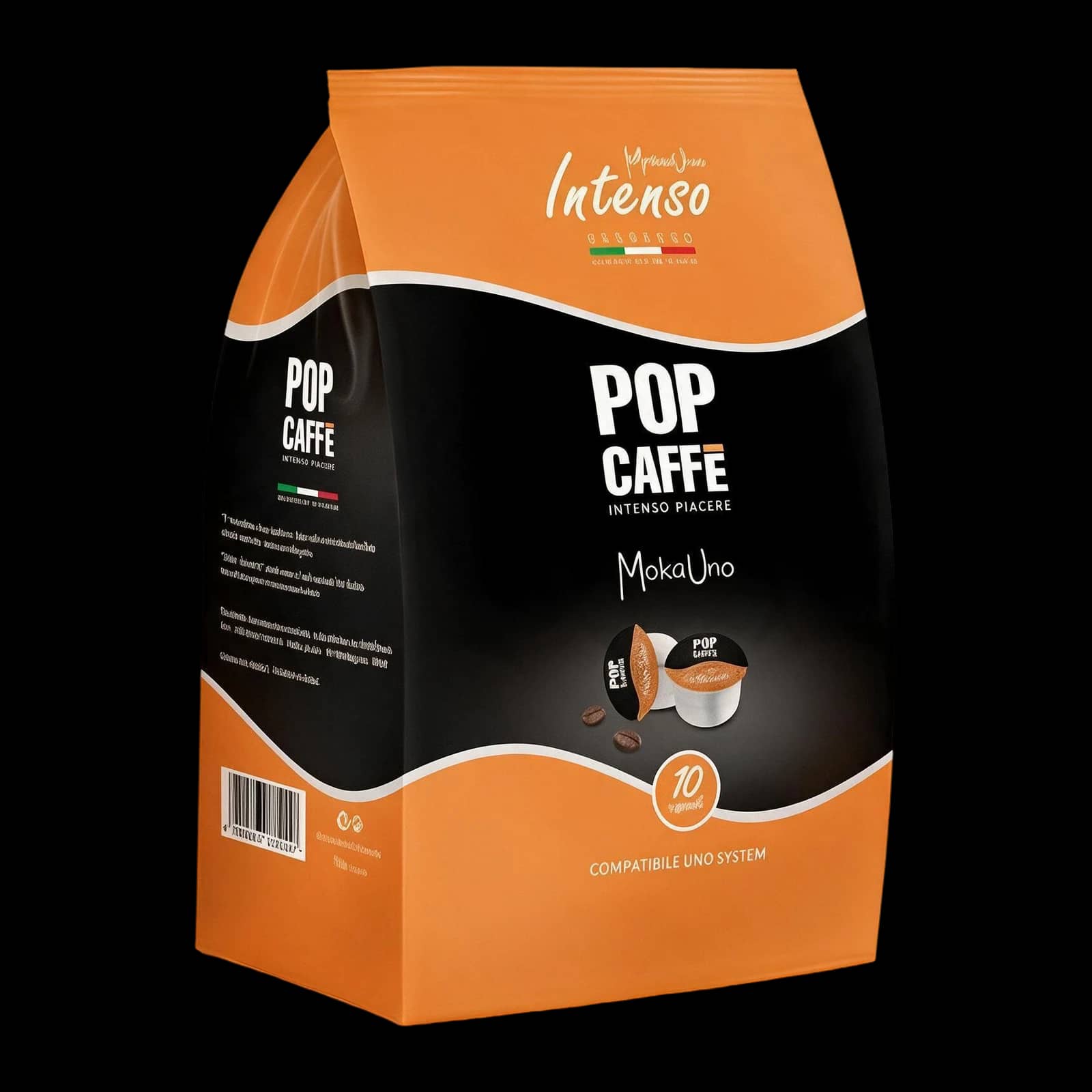 Pop Caffè Intenso 10 Capsules | Uno System