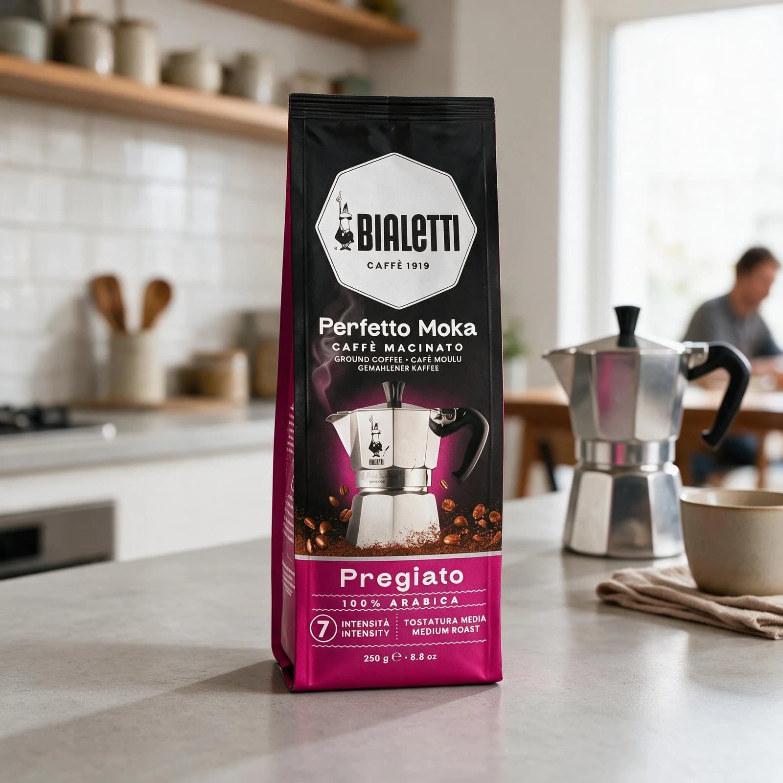 Bialetti Perfetto Moka Pregiato Macinato: 100% Arabica, immagine 2