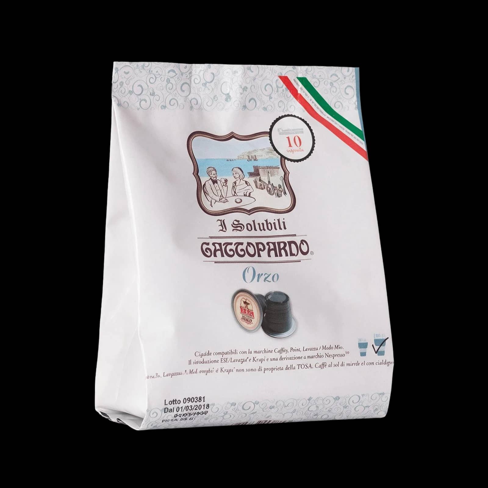 To.Da Caffè Gattopardo Orzo 10 Capsules | Nespresso