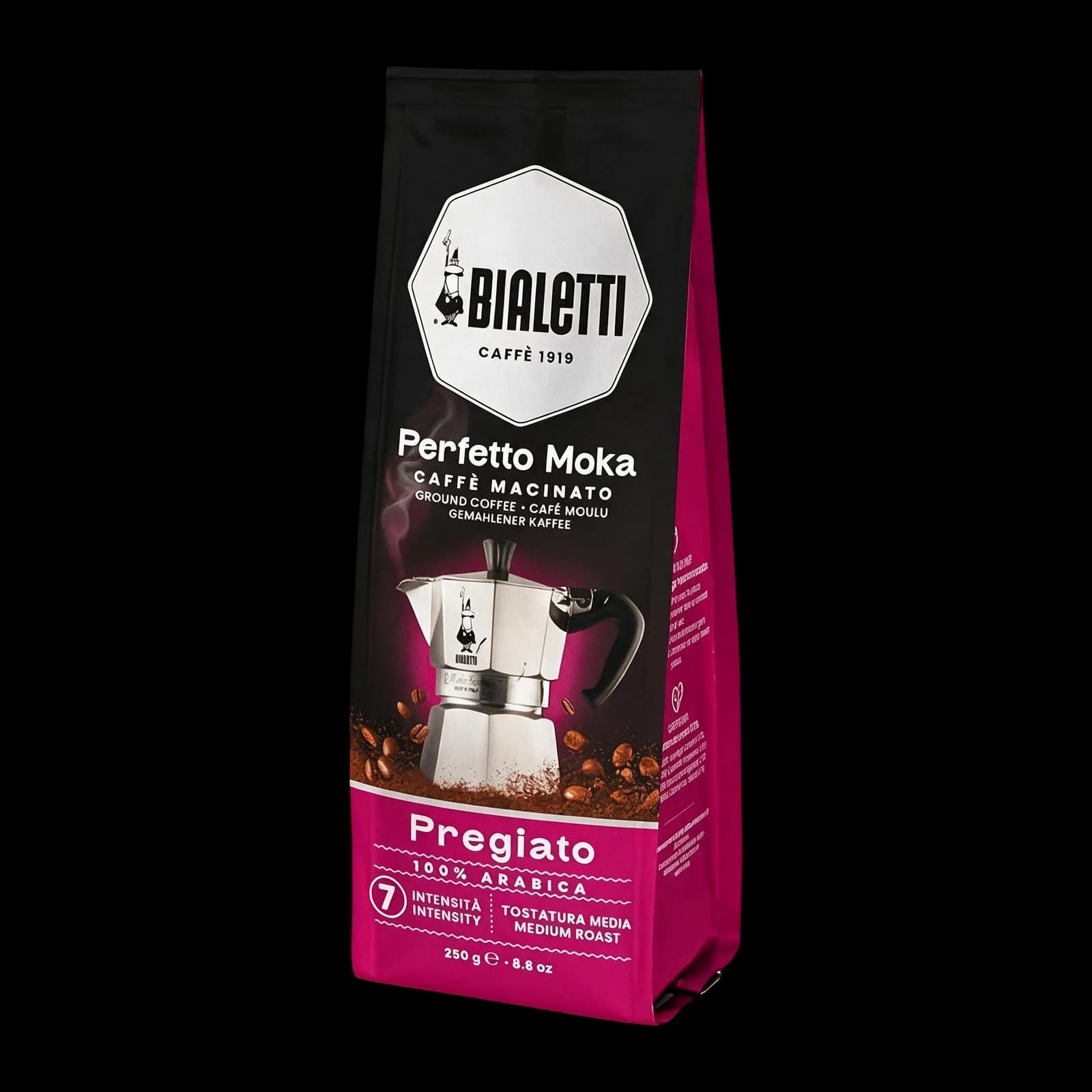 Bialetti Perfetto Moka Pregiato Macinato: 100% Arabica, immagine 1