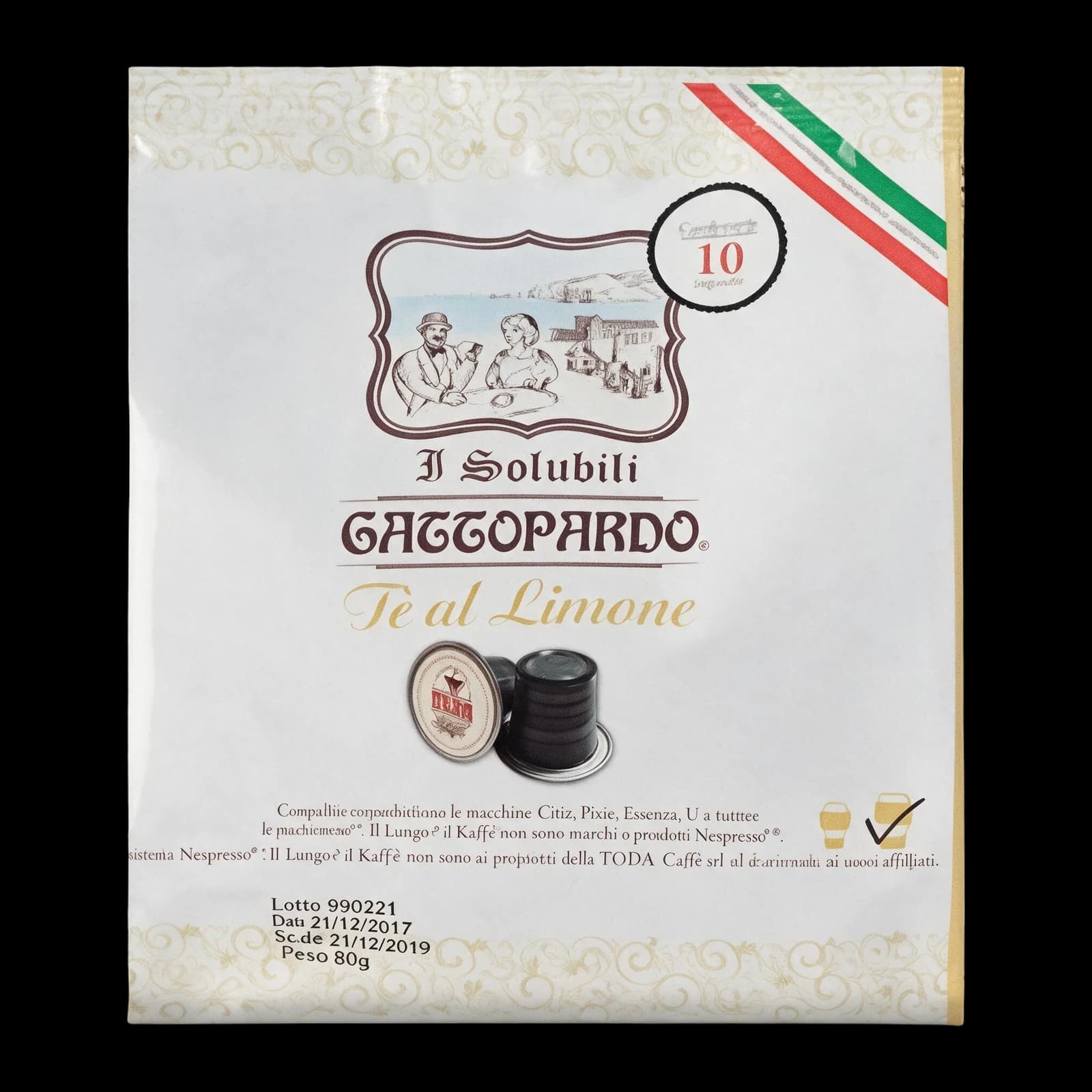 To.Da Caffè Gattopardo The al Limone Capsule | Nespresso, immagine 1
