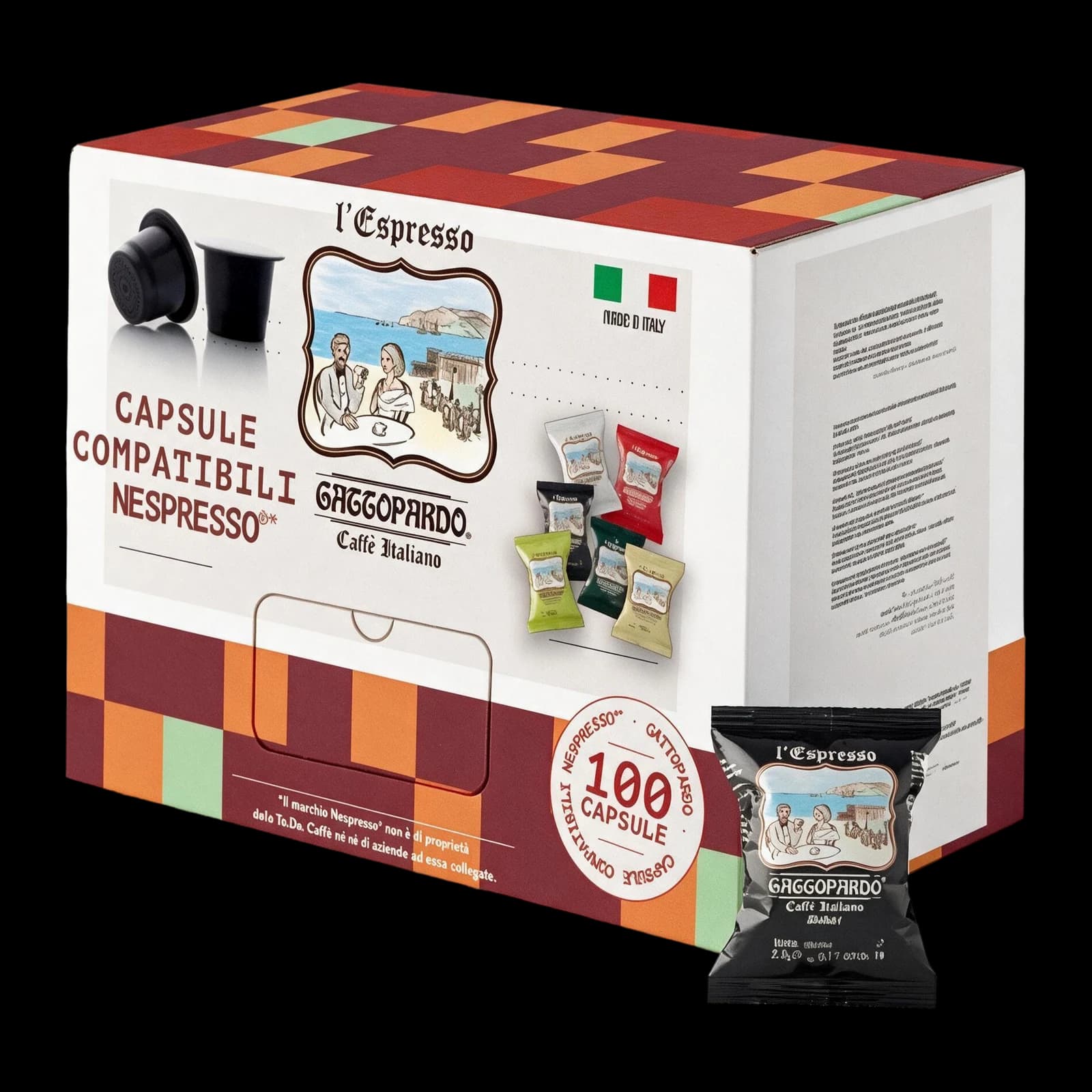 To.Da Caffè Gattopardo Dakar Capsule | Nespresso, immagine 1