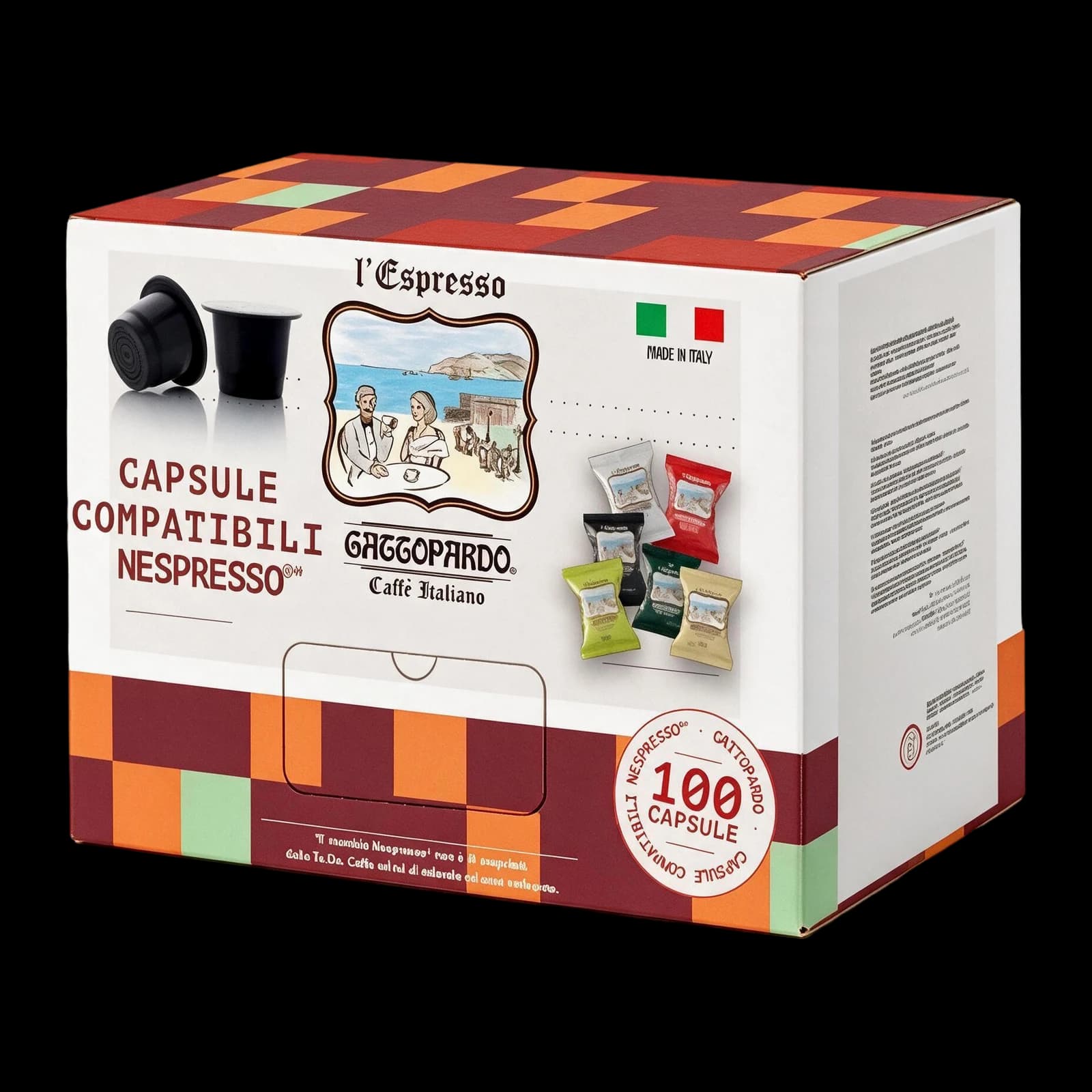 To.Da Caffè Gattopardo Dek Capsule | Nespresso, immagine 1