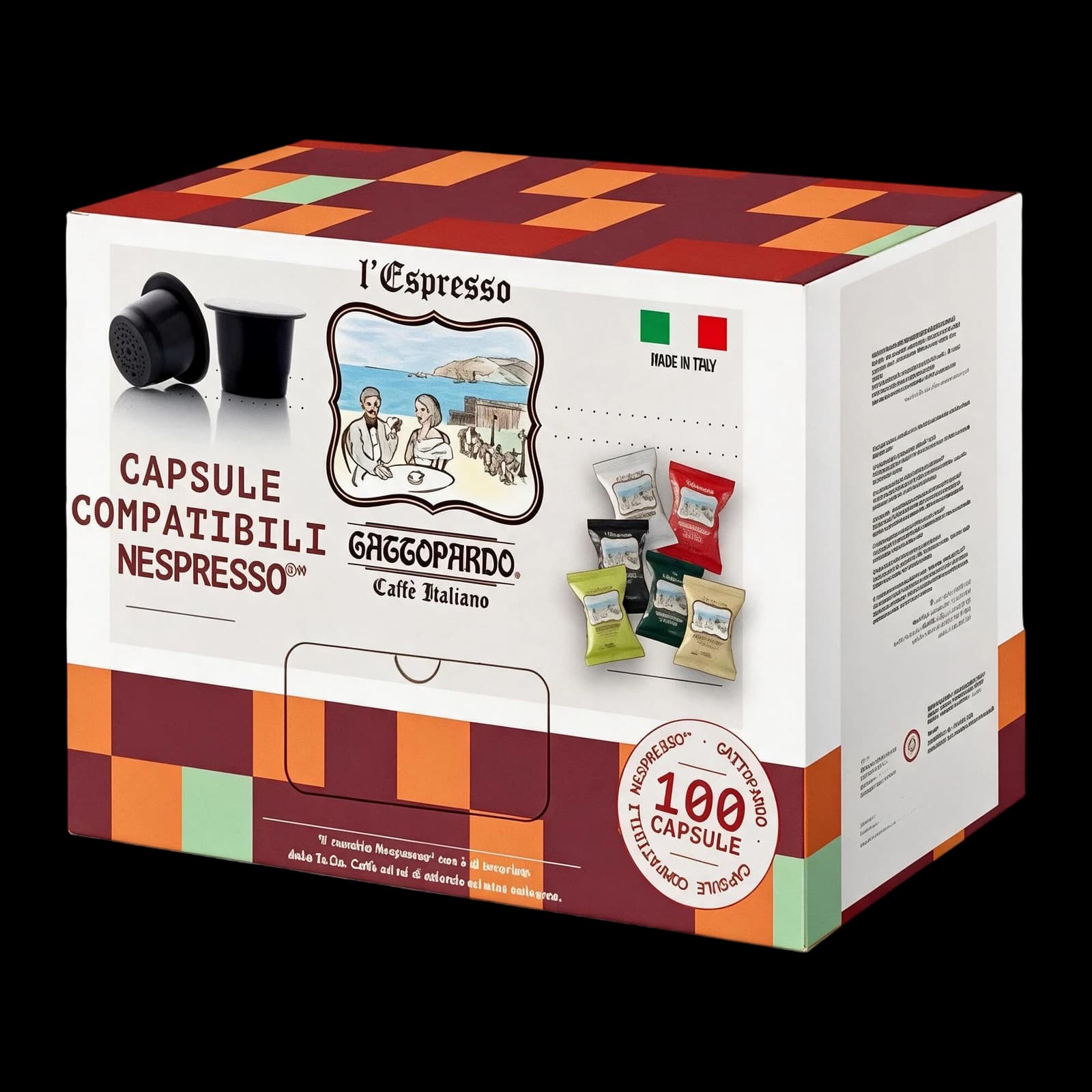 To.Da Caffè Gattopardo Gusto Ricco Capsule | Nespresso, immagine 1
