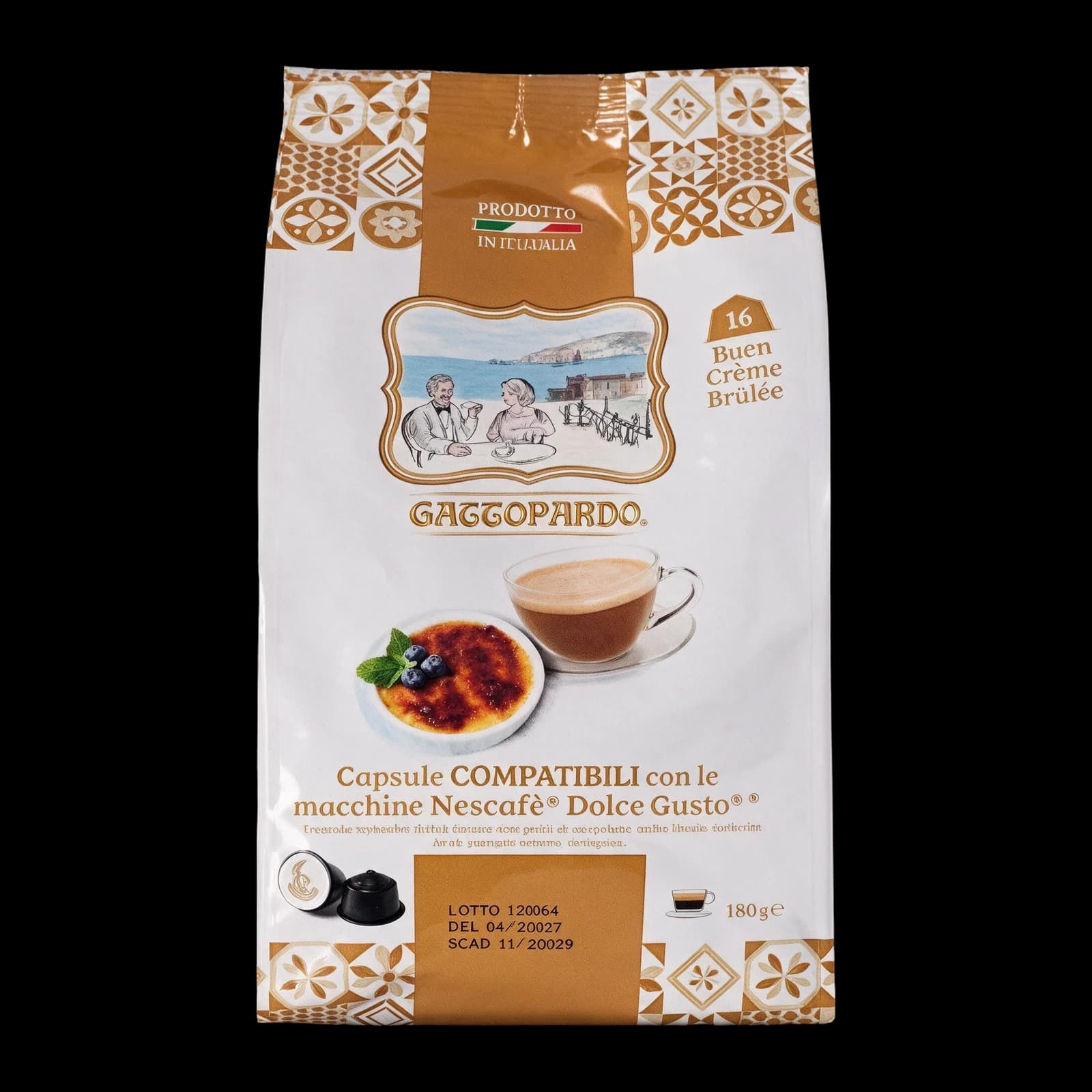 To.Da Caffè Gattopardo Creme Brulee Capsule | Dolce Gusto, immagine 1