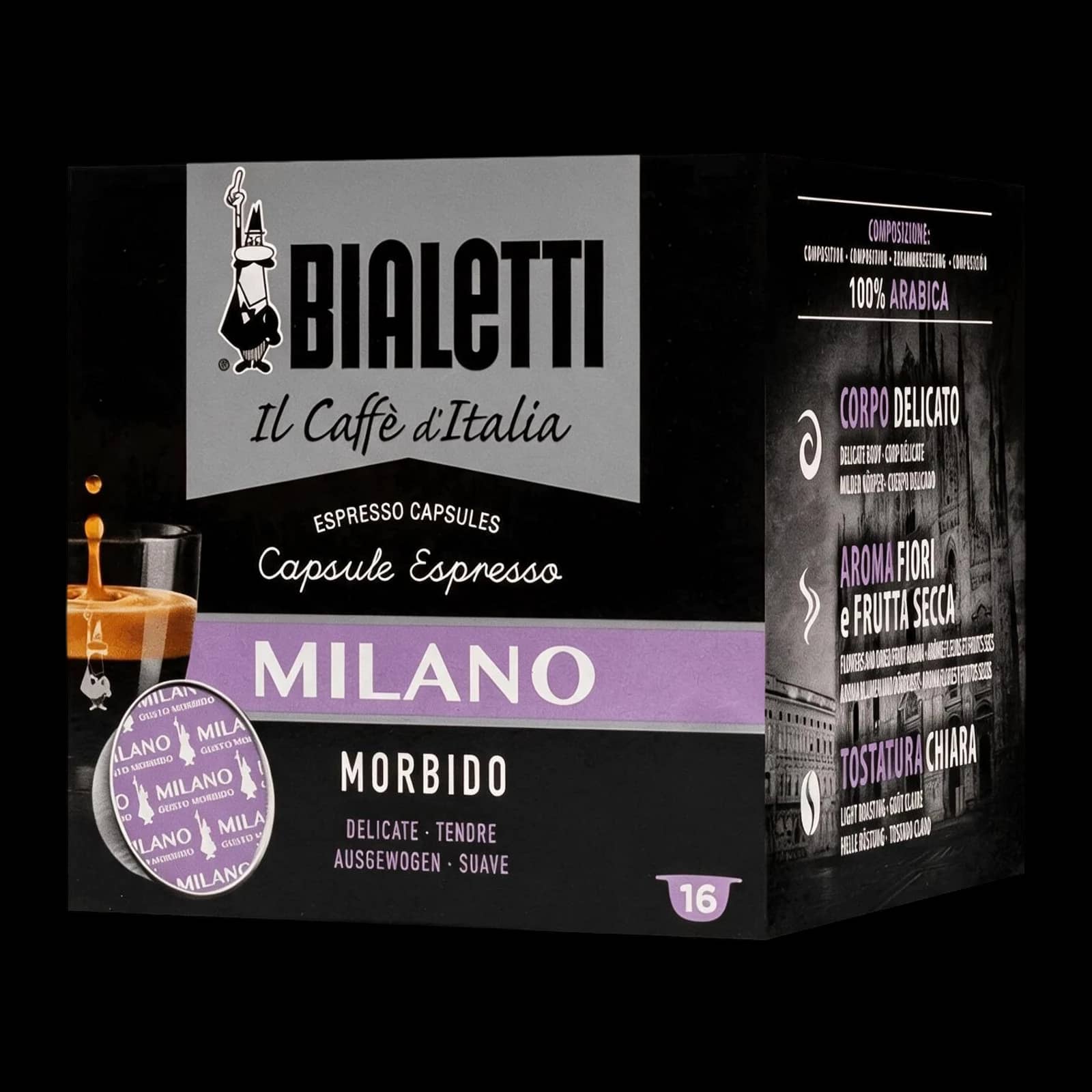 Bialetti Milano Capsule: 100% Arabica | Bialetti
