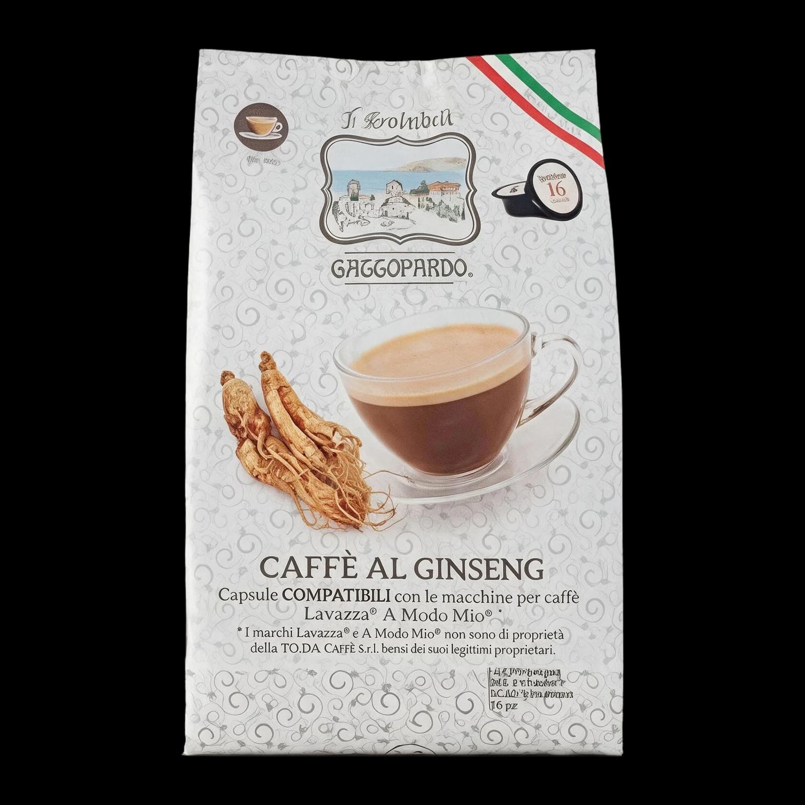 To.Da Gattopardo Caffè al Ginseng Capsule | A Modo Mio, immagine 1