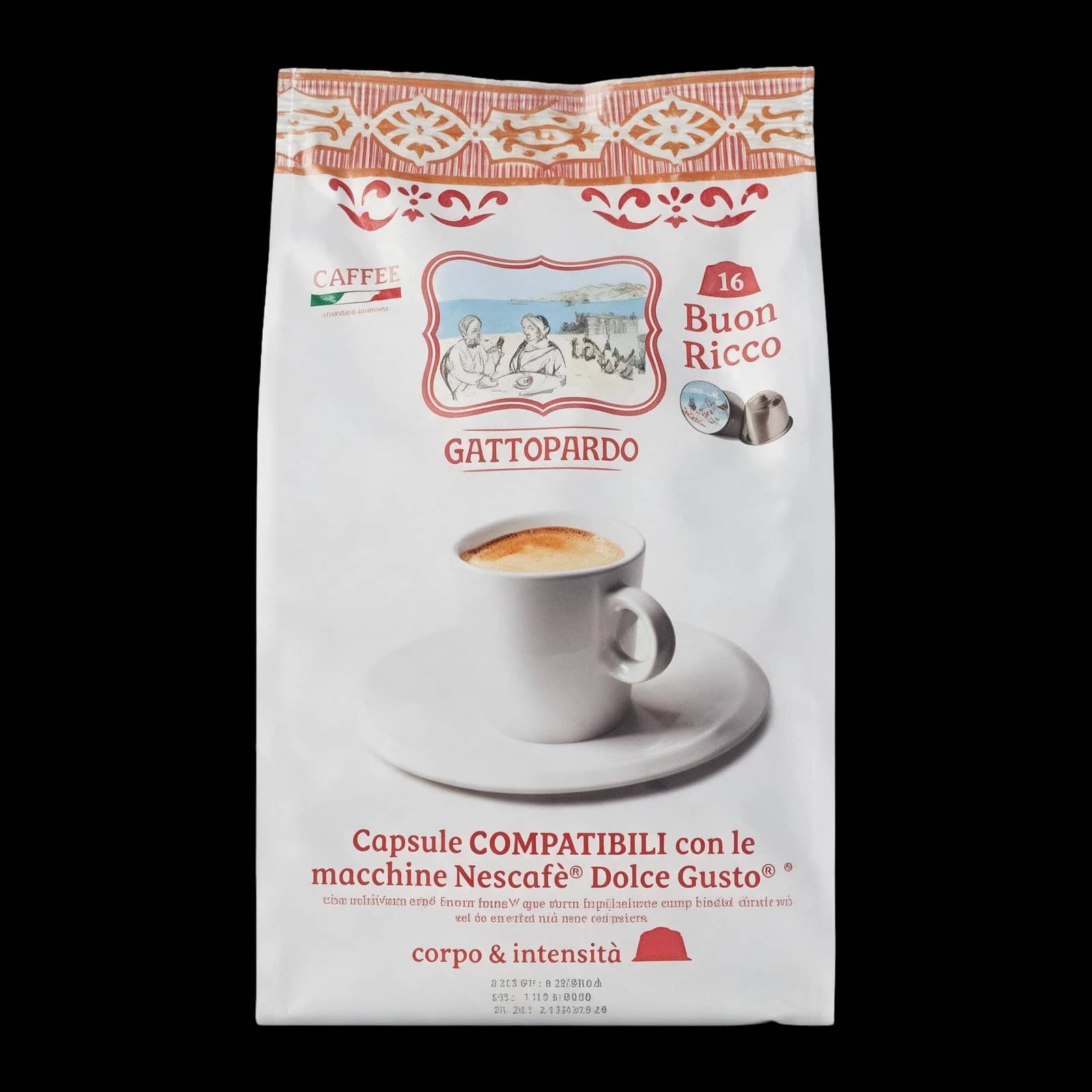 To.Da Caffè Gattopardo Ricco Capsule | Dolce Gusto