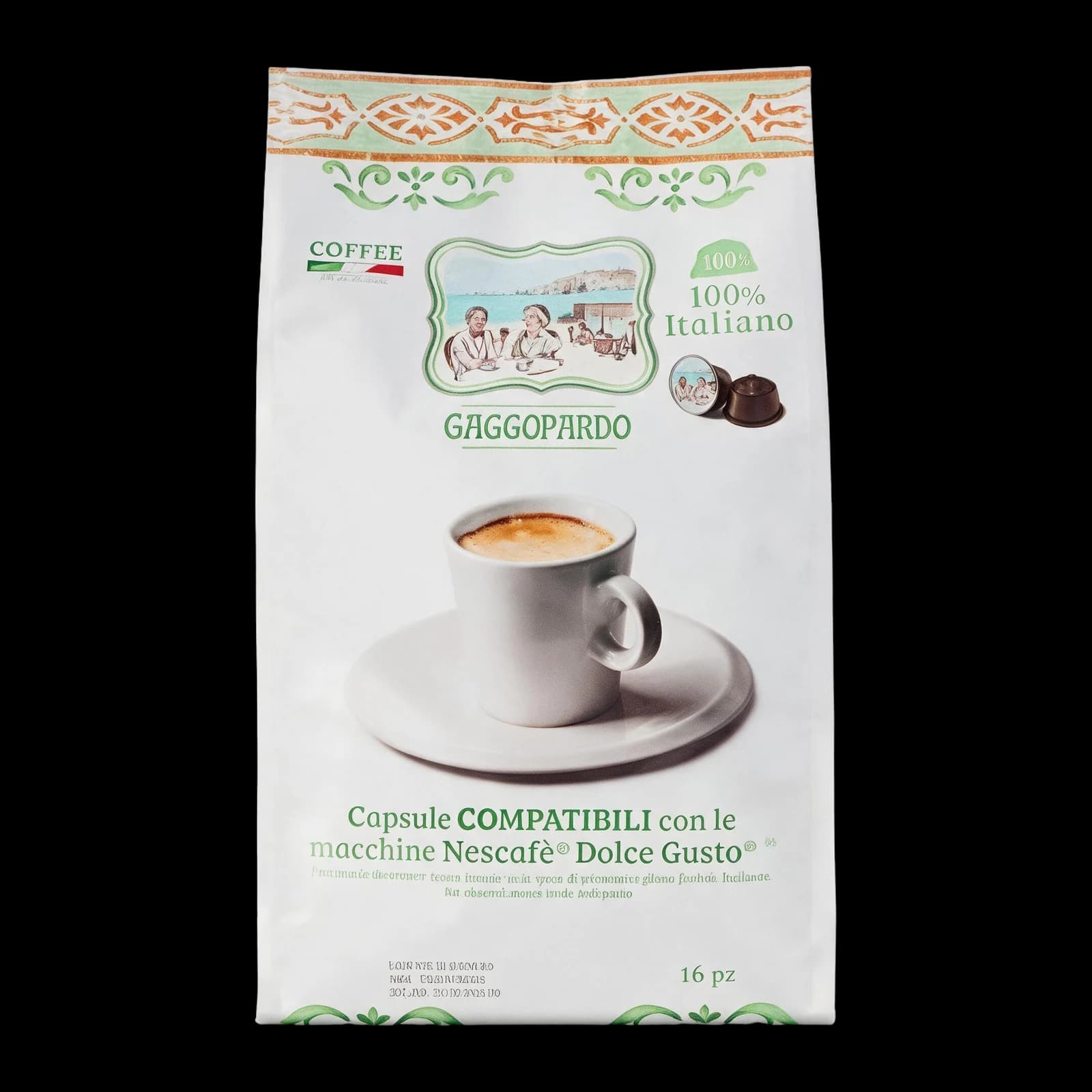 To.Da Caffè Gattopardo Insonnia Capsule | Dolce Gusto, immagine 1