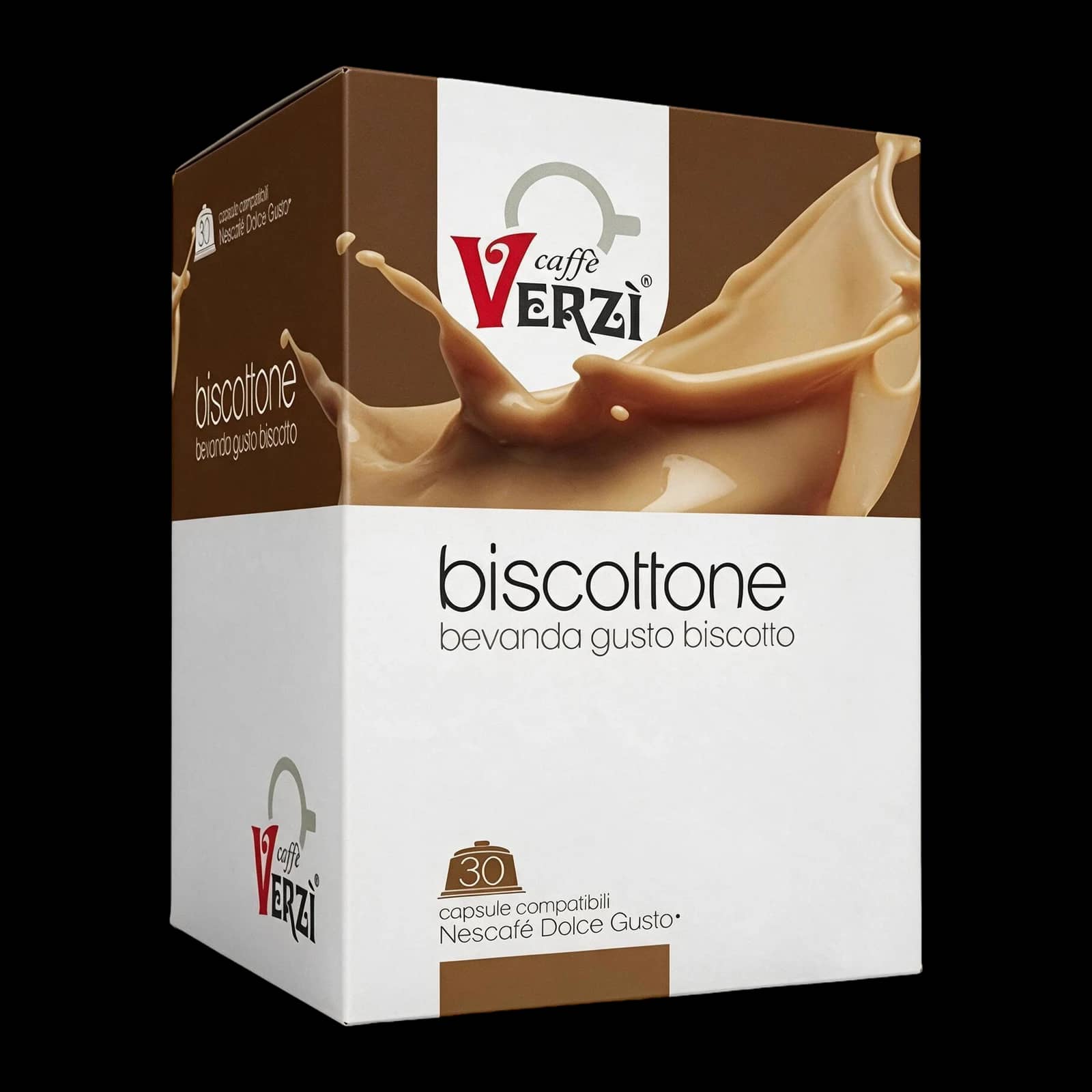 Verzì Biscottone 30 Capsules: Biscuit and Cinnamon | Dolce Gusto