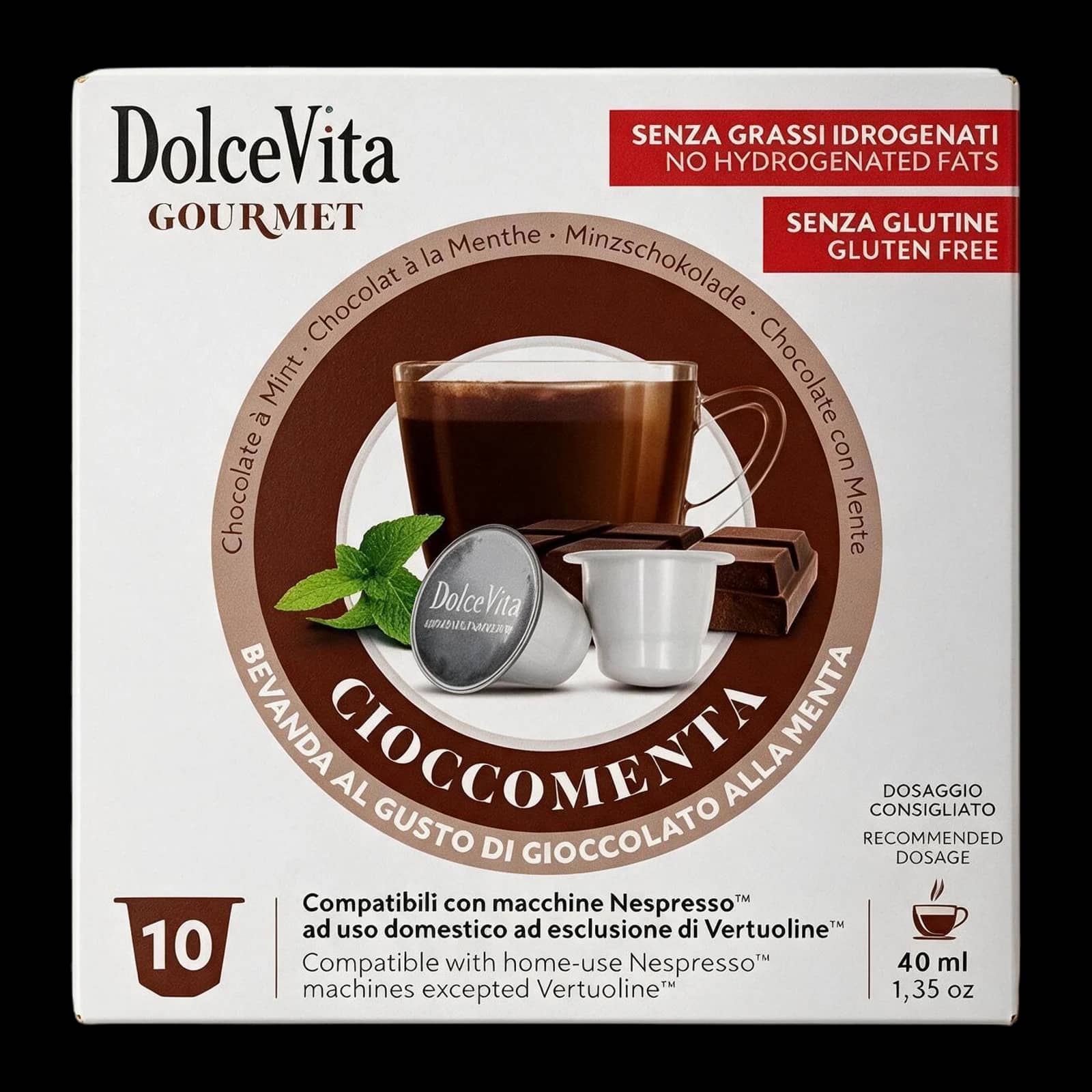 Dolce Vita CioccoMenta 10 Capsules | Nespresso