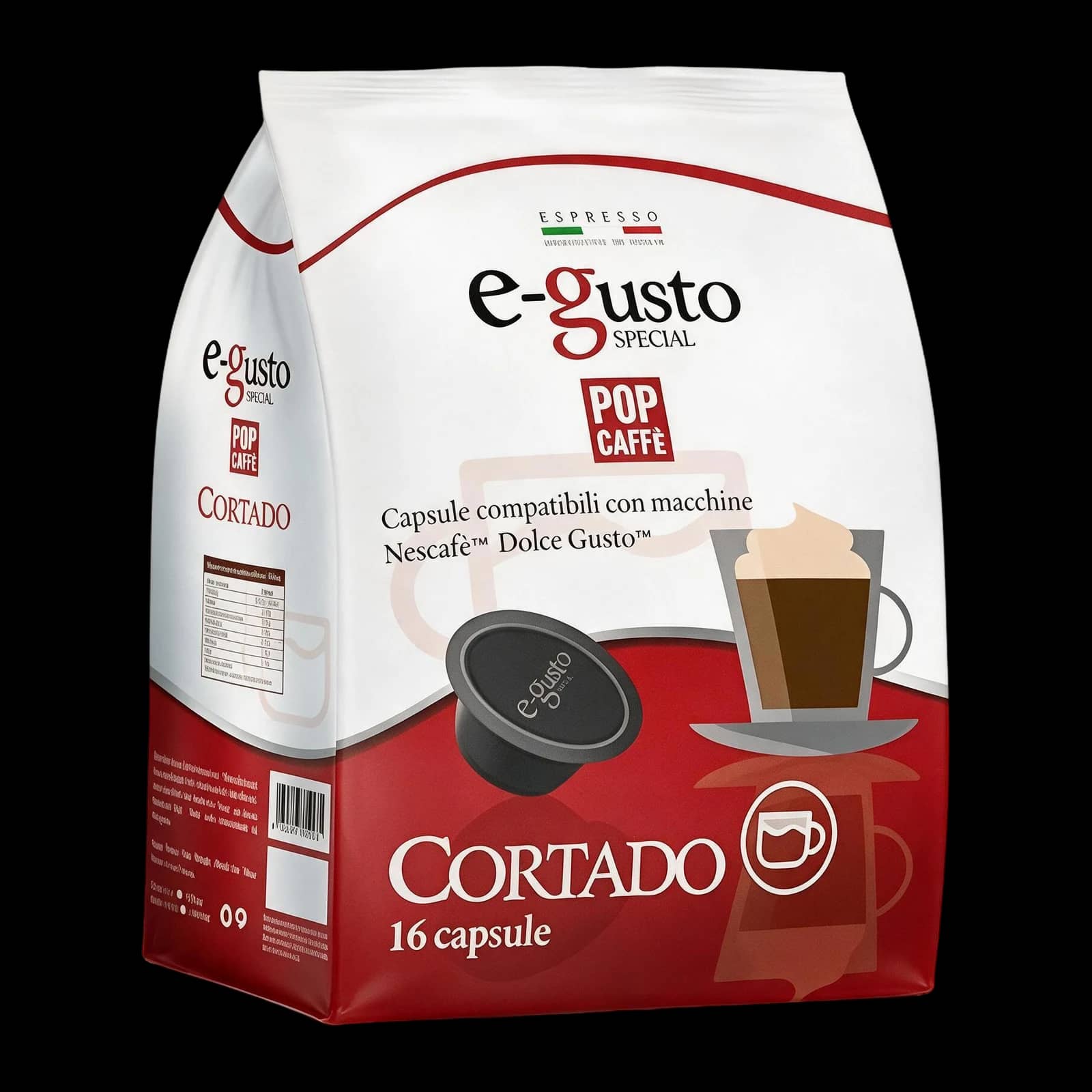 Pop Caffè Cortado Capsule | Dolce Gusto