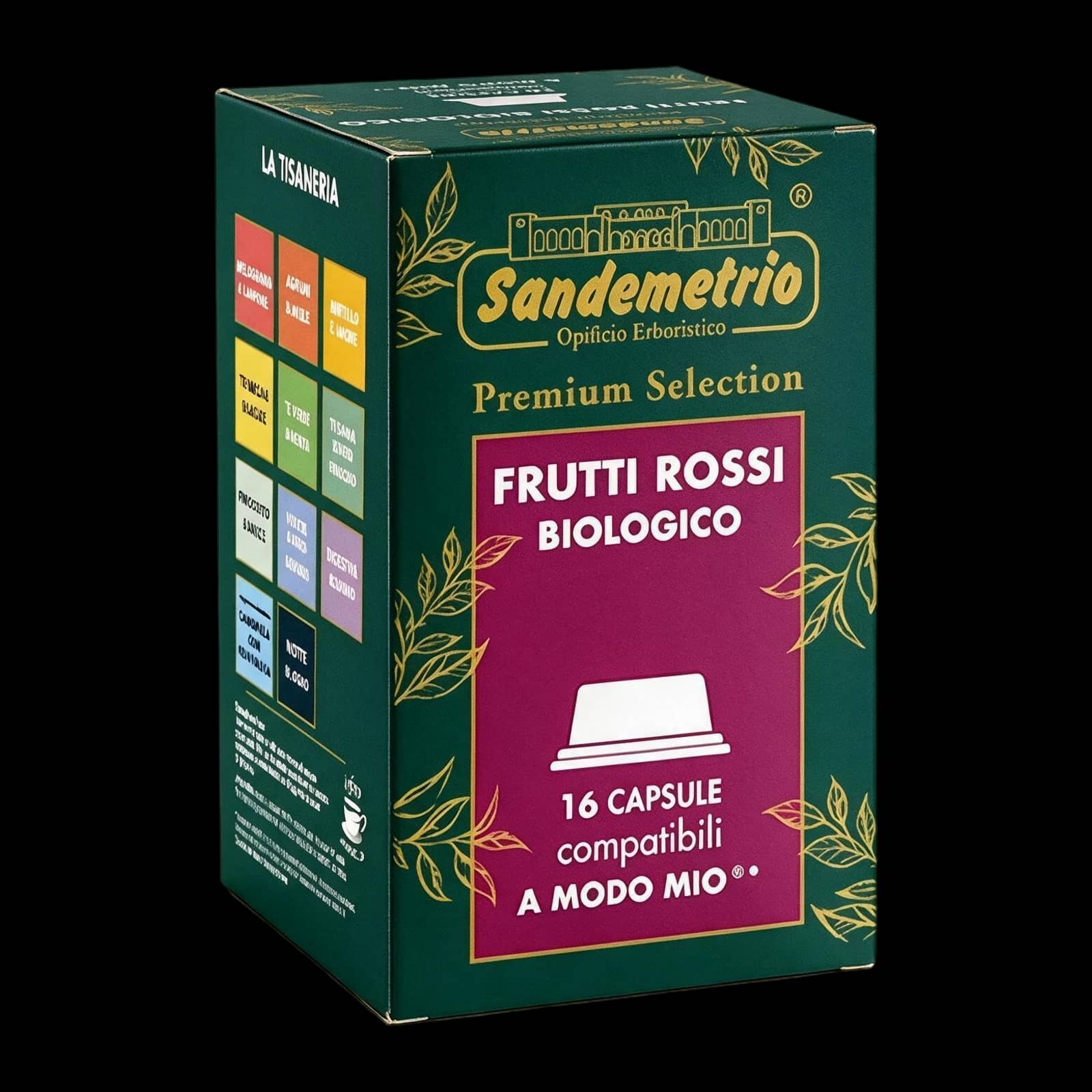 SanDemetrio Red Fruits Infusion 16 Capsules | Lavazza A Modo Mio