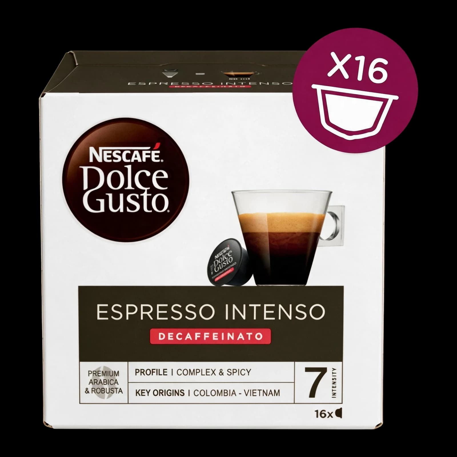 Nestlè Espresso Intenso Decaffeinato Capsule | Dolce Gusto, immagine 1