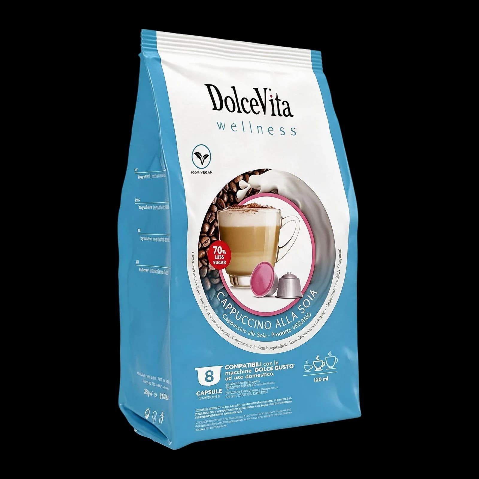 Dolce Vita Cappuccino di Soia Capsule | Dolce Gusto, immagine 1