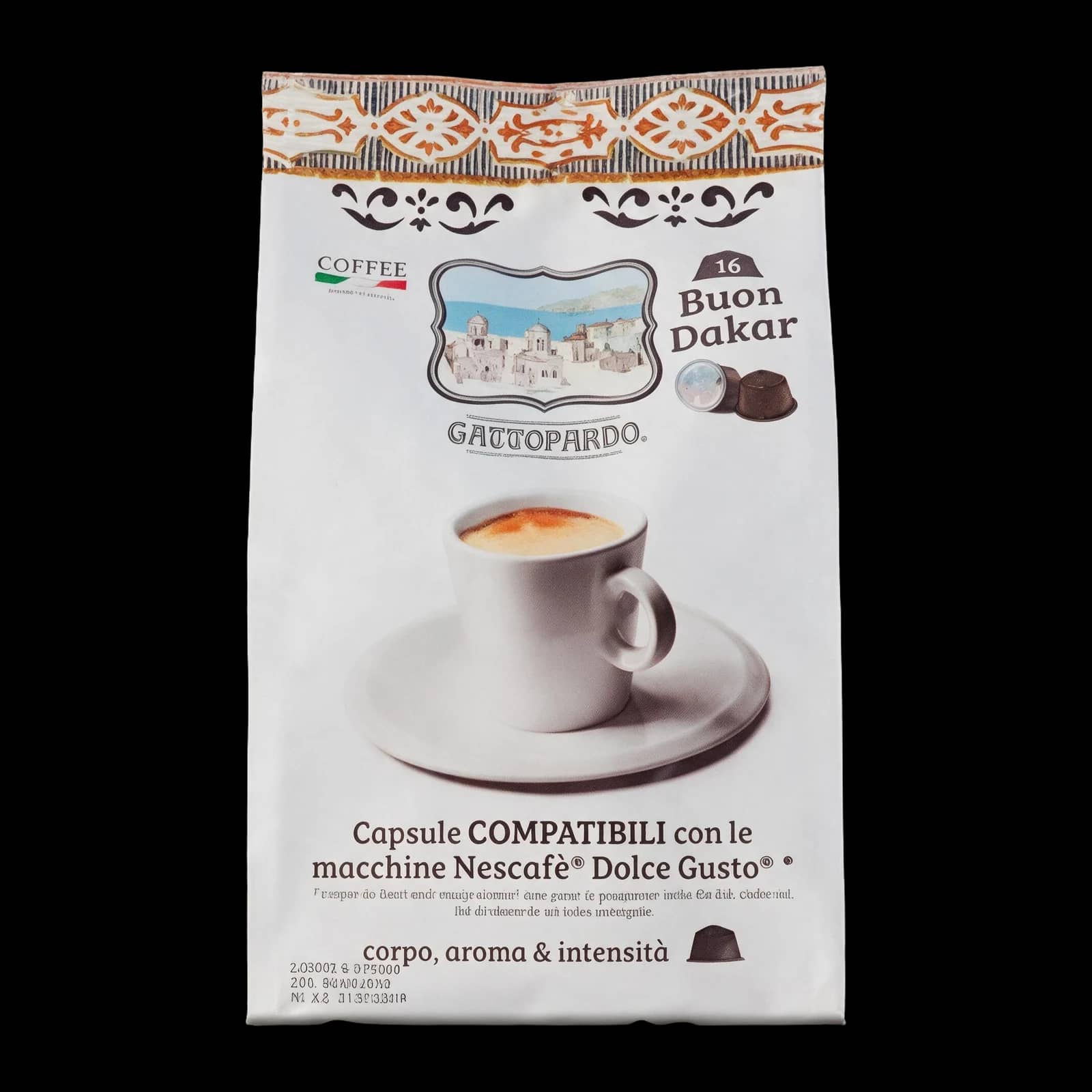 To.Da Caffè Gattopardo Dakar Capsule | Dolce Gusto