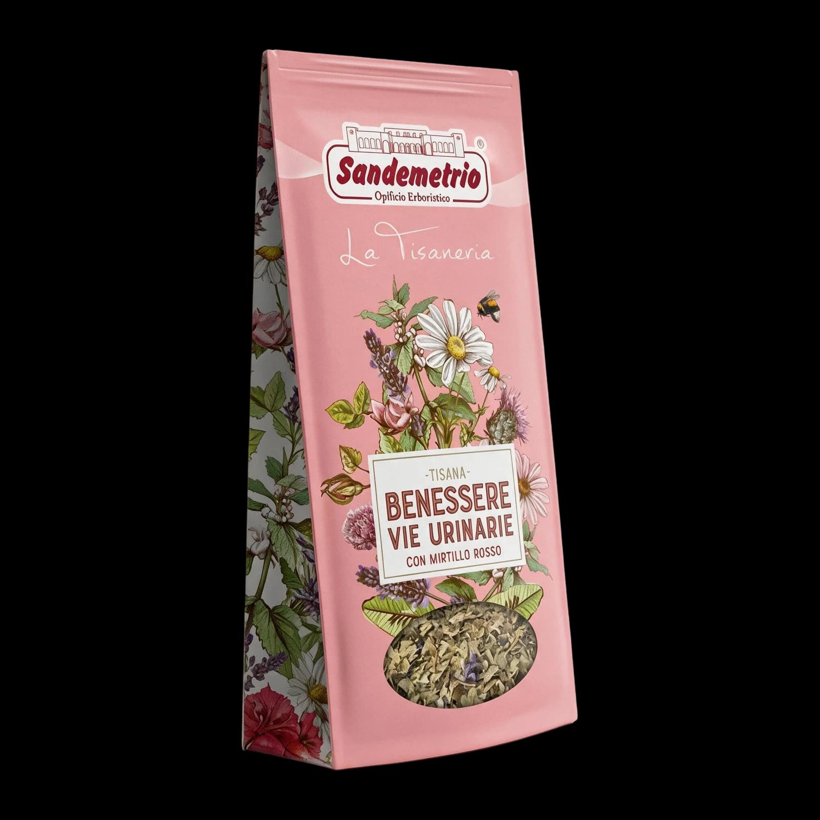 SanDemetrio Tisana Vie Urinarie al Mirtillo Rosso | Filtri, immagine 1
