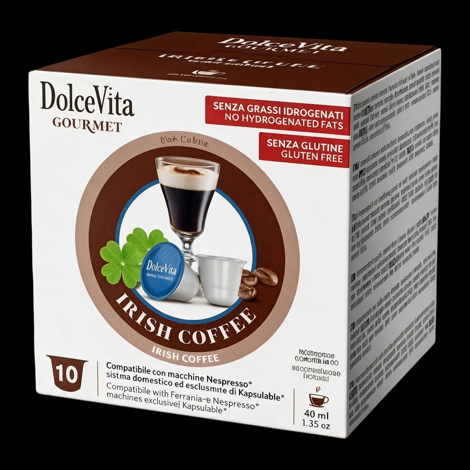 Dolce Vita Irish Coffee 10 Capsules | Nespresso