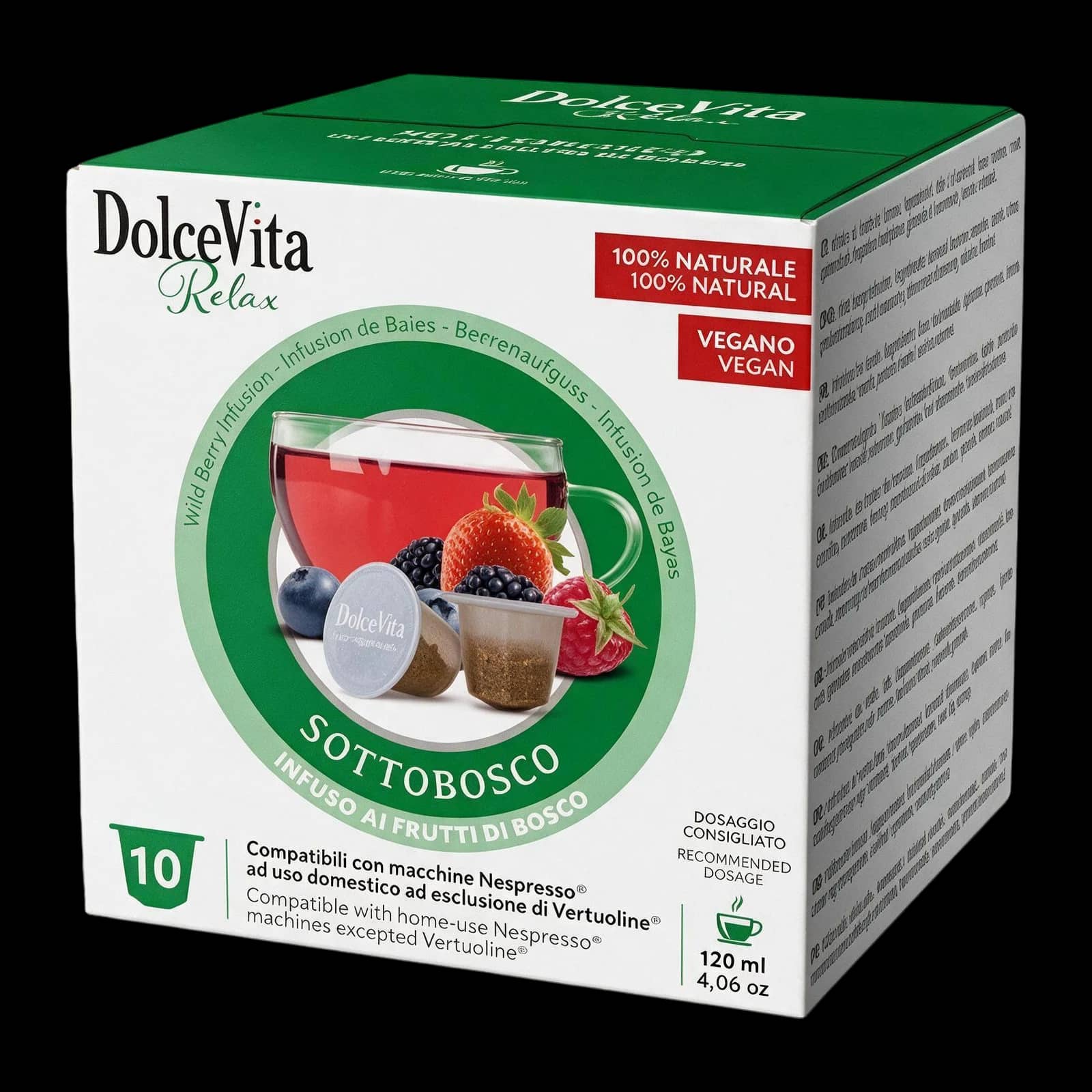 Dolce Vita Sottobosco 10 Capsules: Wild Berries | Nespresso