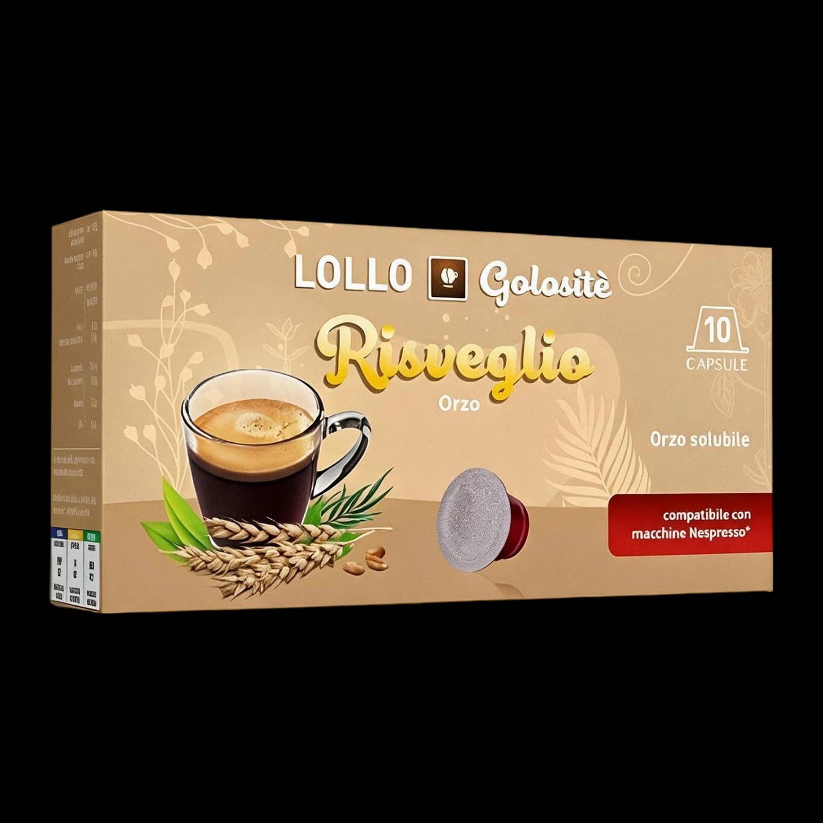 Lollo Soluble Barley 10 Capsules | Nespresso