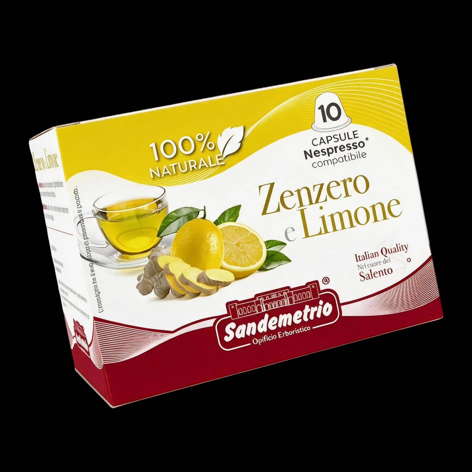 SanDemetrio Ginger and Lemon 10 Capsules | Nespresso