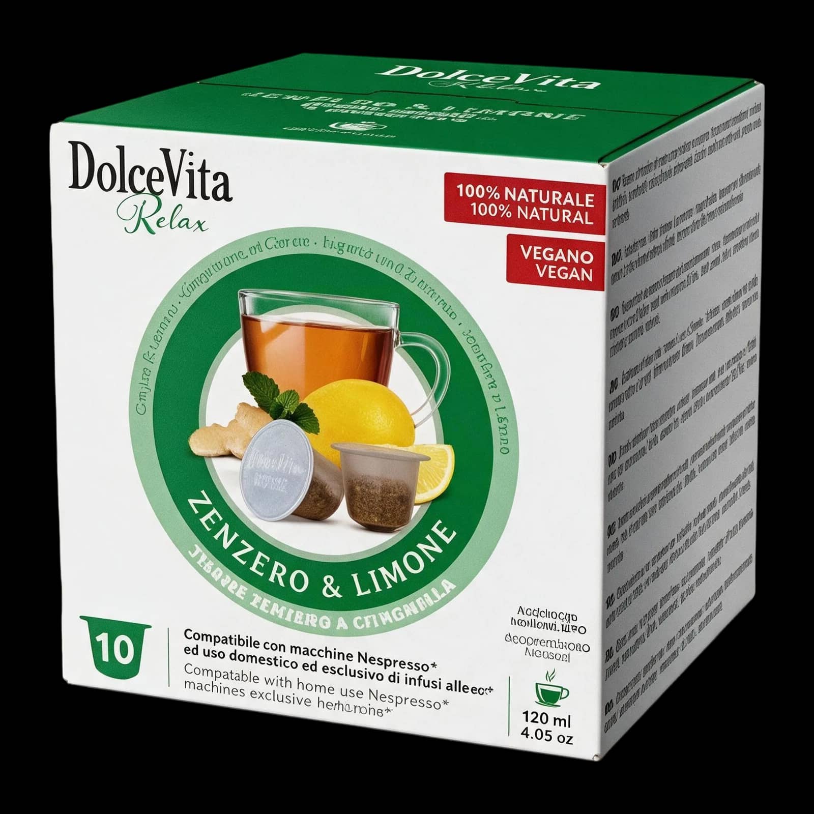 Dolce Vita Ginger and Lemon 10 Capsules | Nespresso