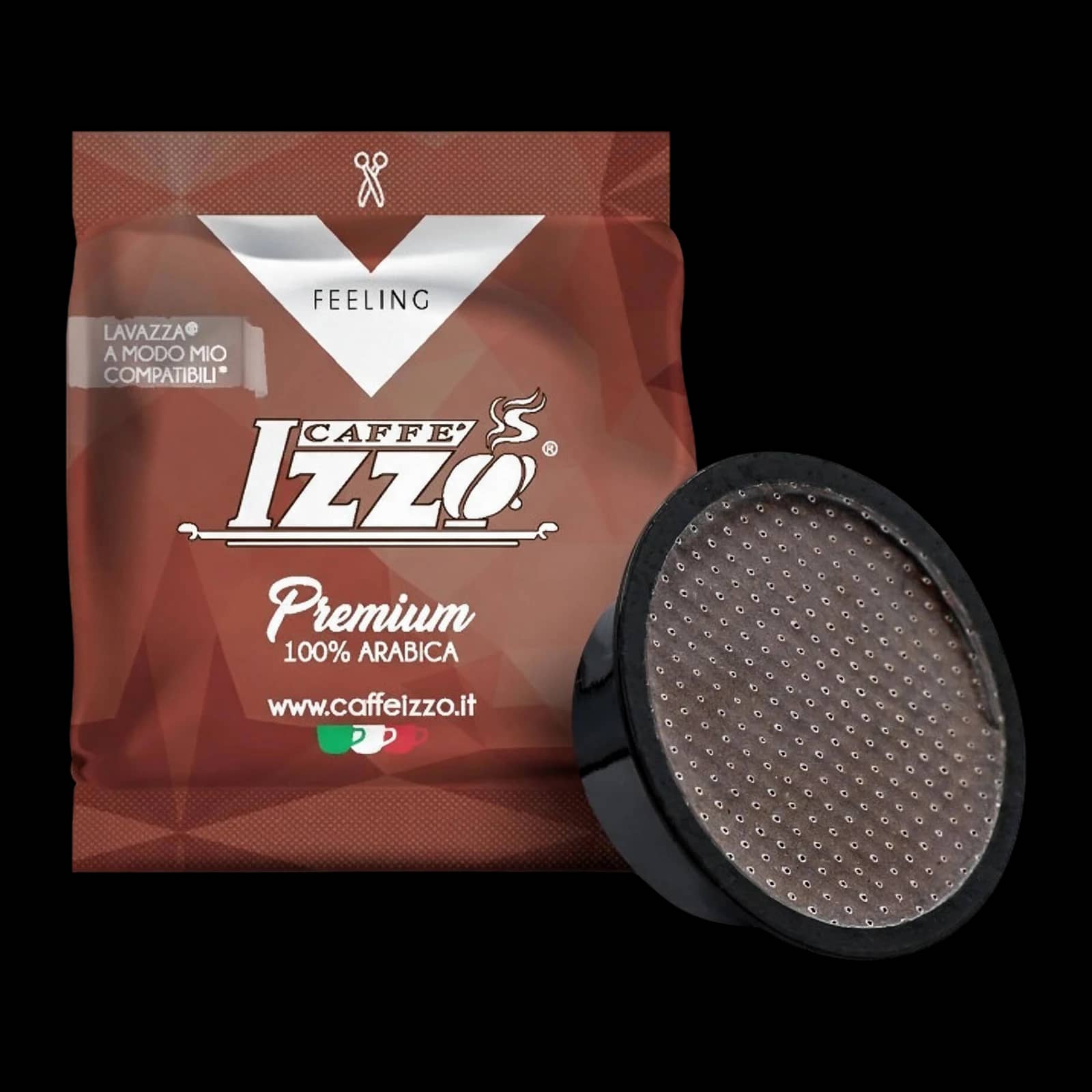 IZZO Caffe 100% Arabica 100 Capsules | Lavazza A Modo Mio